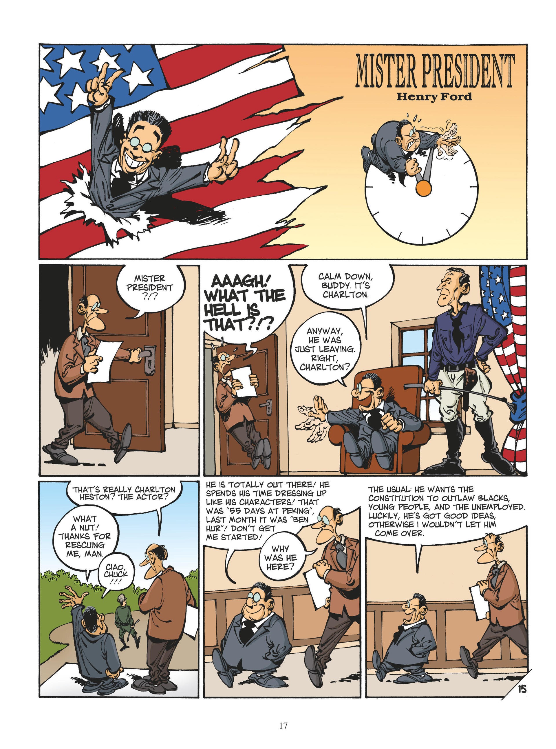 Read online Mister President comic -  Issue #3 - 16