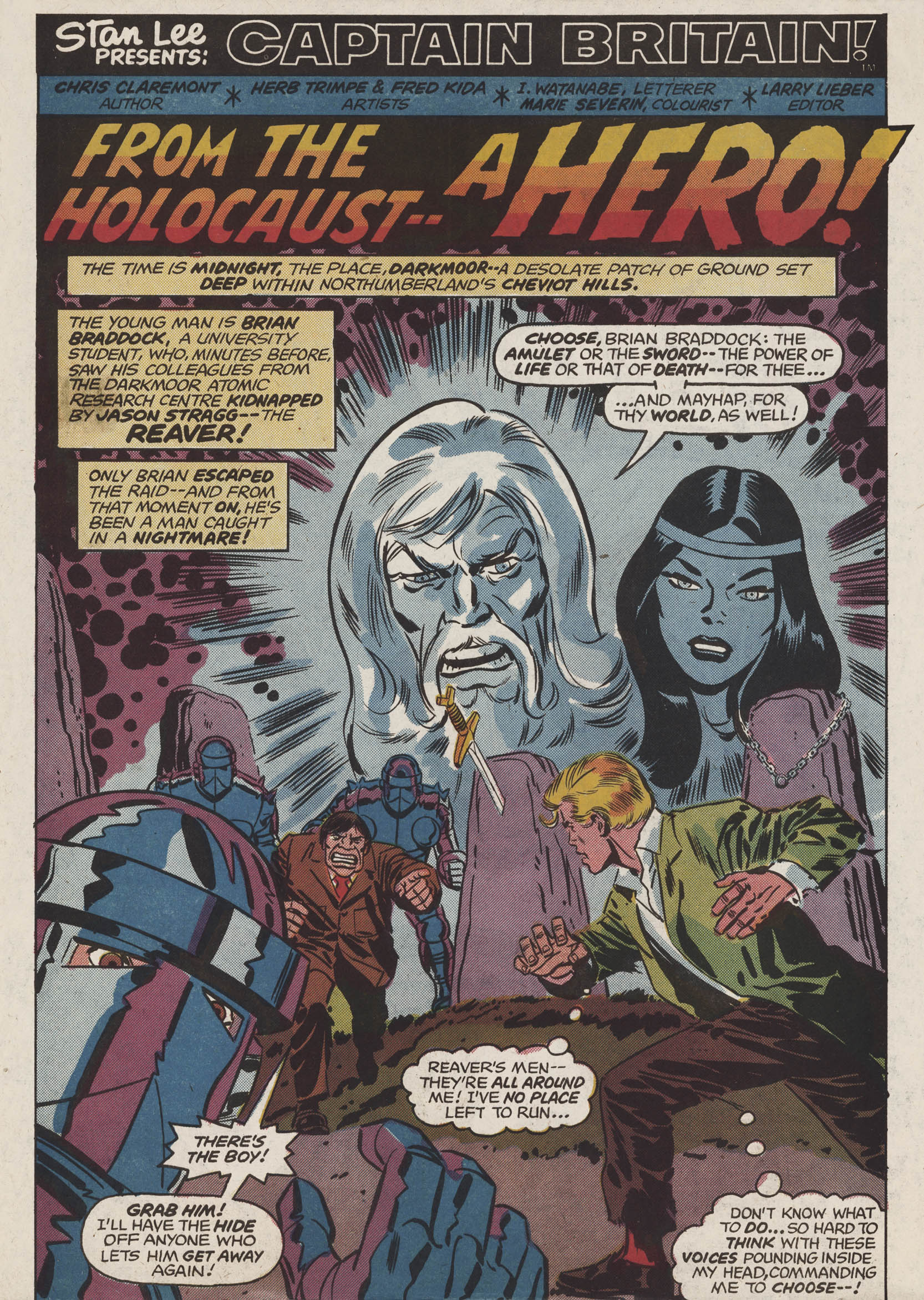 Read online Captain Britain (1976) comic -  Issue #2 - 2
