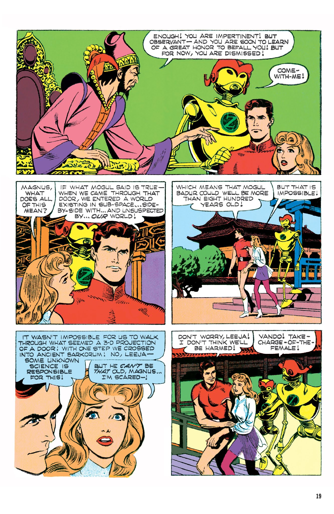 Read online Magnus, Robot Fighter Archives comic -  Issue # TPB 3 (Part 1) - 21