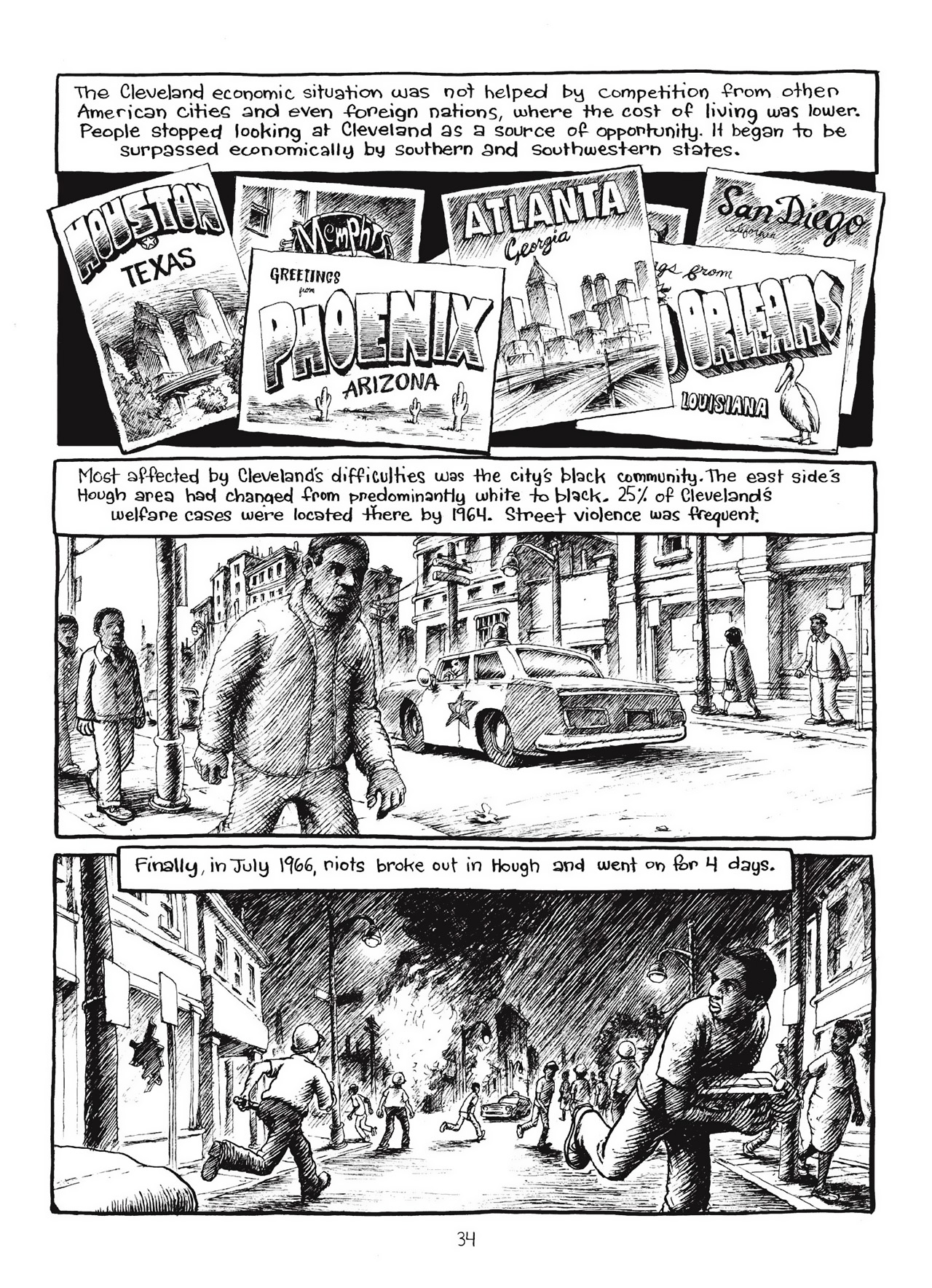 Read online Harvey Pekar's Cleveland comic -  Issue # TPB - 35