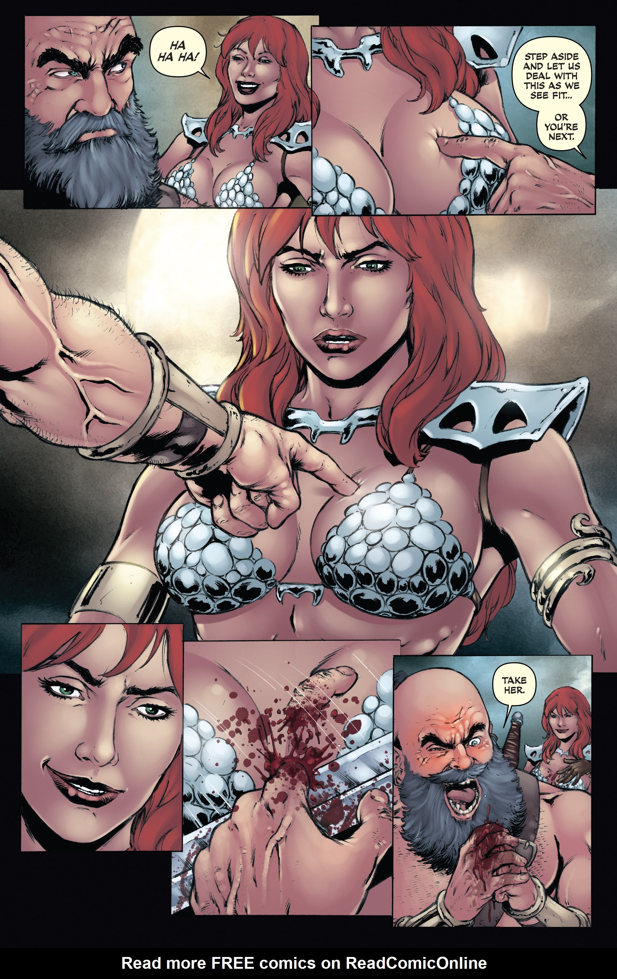 Read online Red Sonja: The Black Tower comic -  Issue #1 - 13
