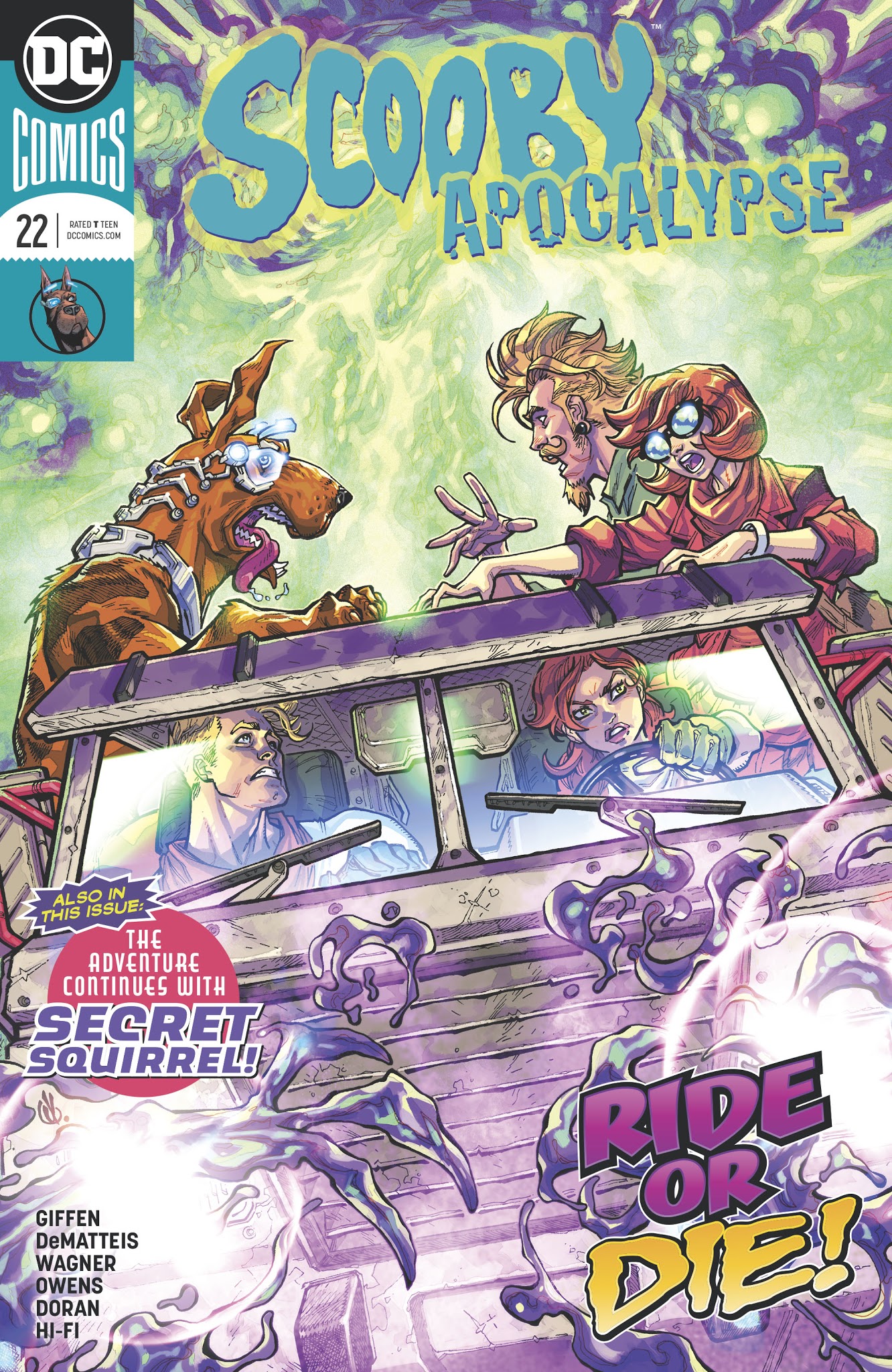 Read online Scooby Apocalypse comic -  Issue #22 - 1
