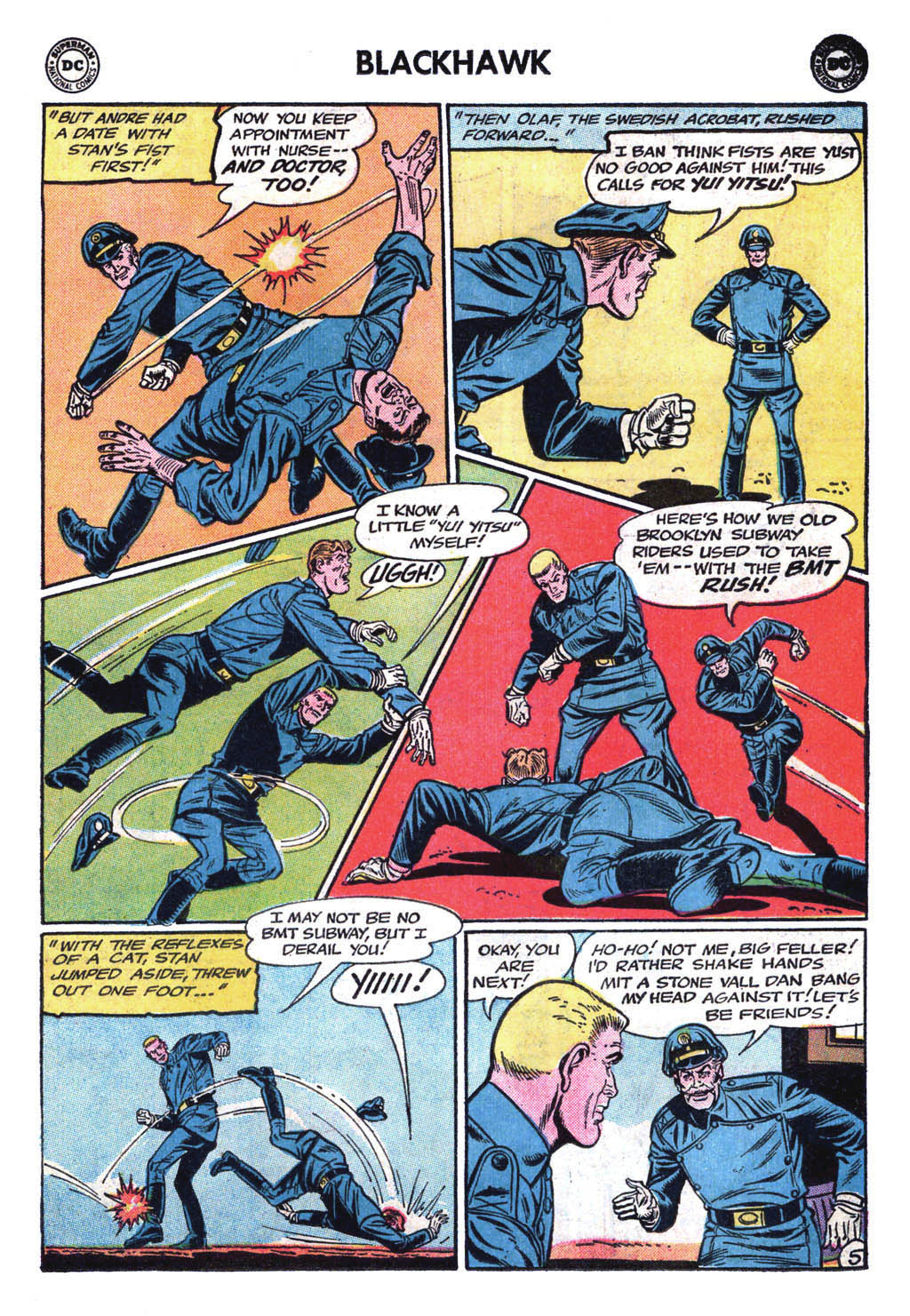 Read online Blackhawk (1957) comic -  Issue #198 - 7