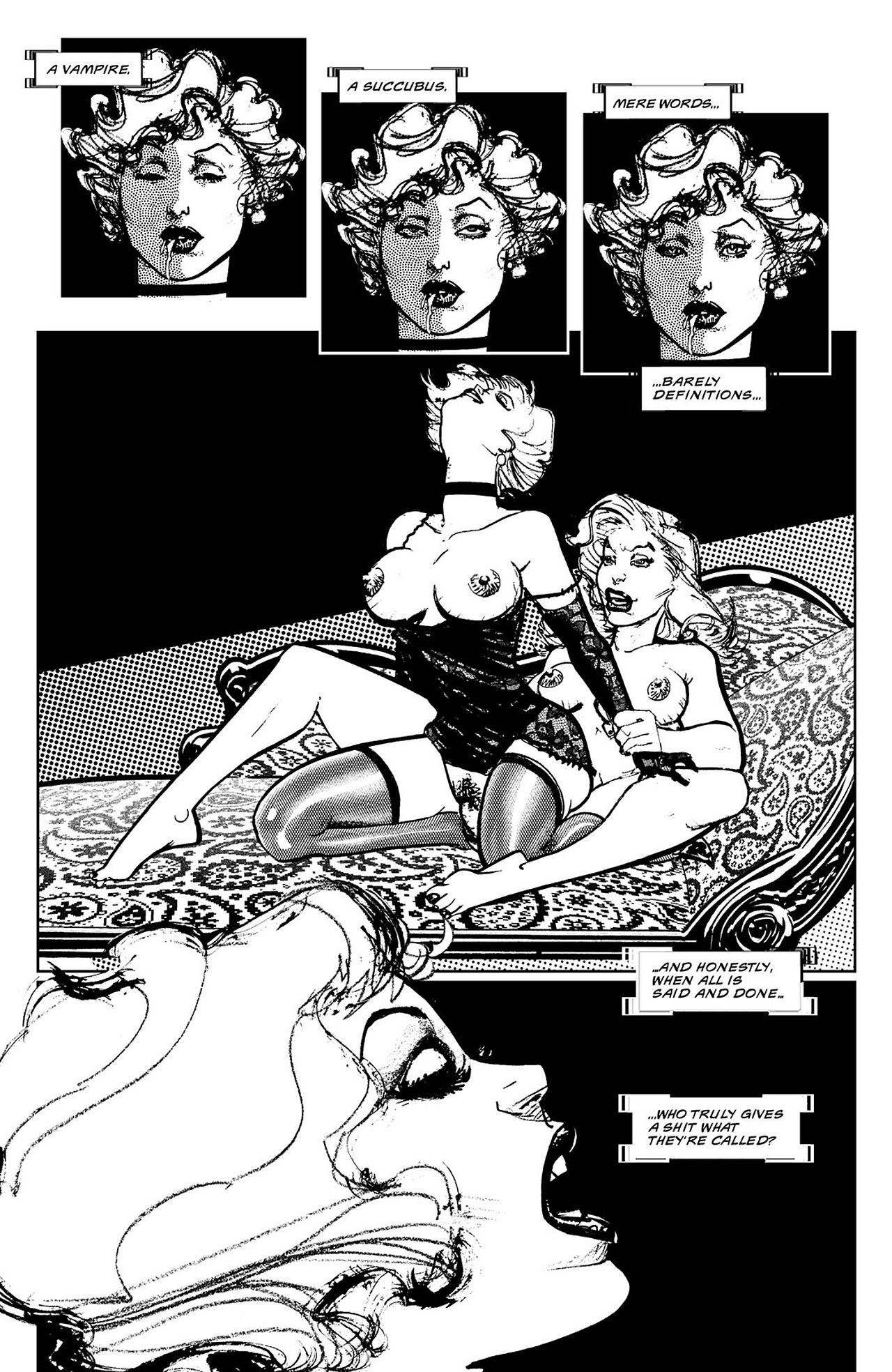 Read online Black Kiss II comic -  Issue #2 - 10