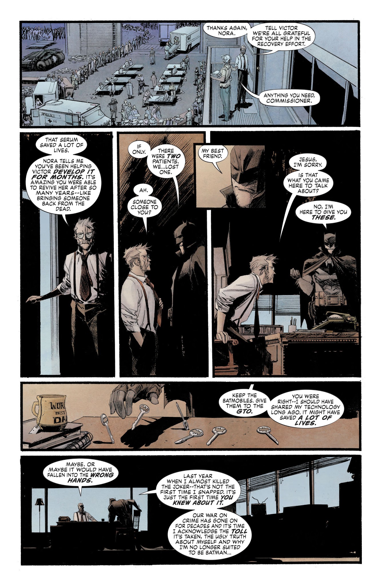 Read online Batman: White Knight comic -  Issue #8 - 29