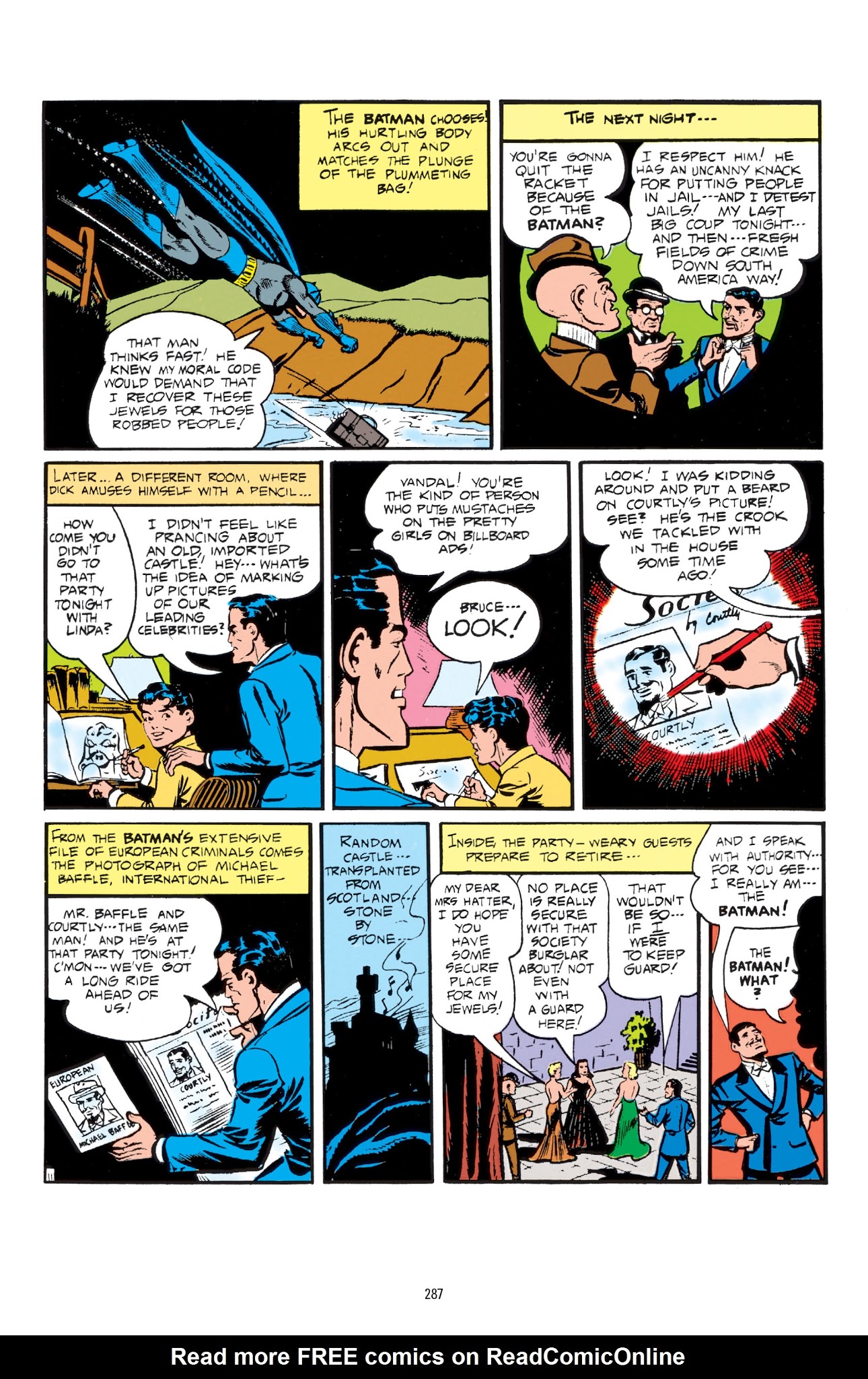 Read online Batman: The Golden Age Omnibus comic -  Issue # TPB 3 - 287
