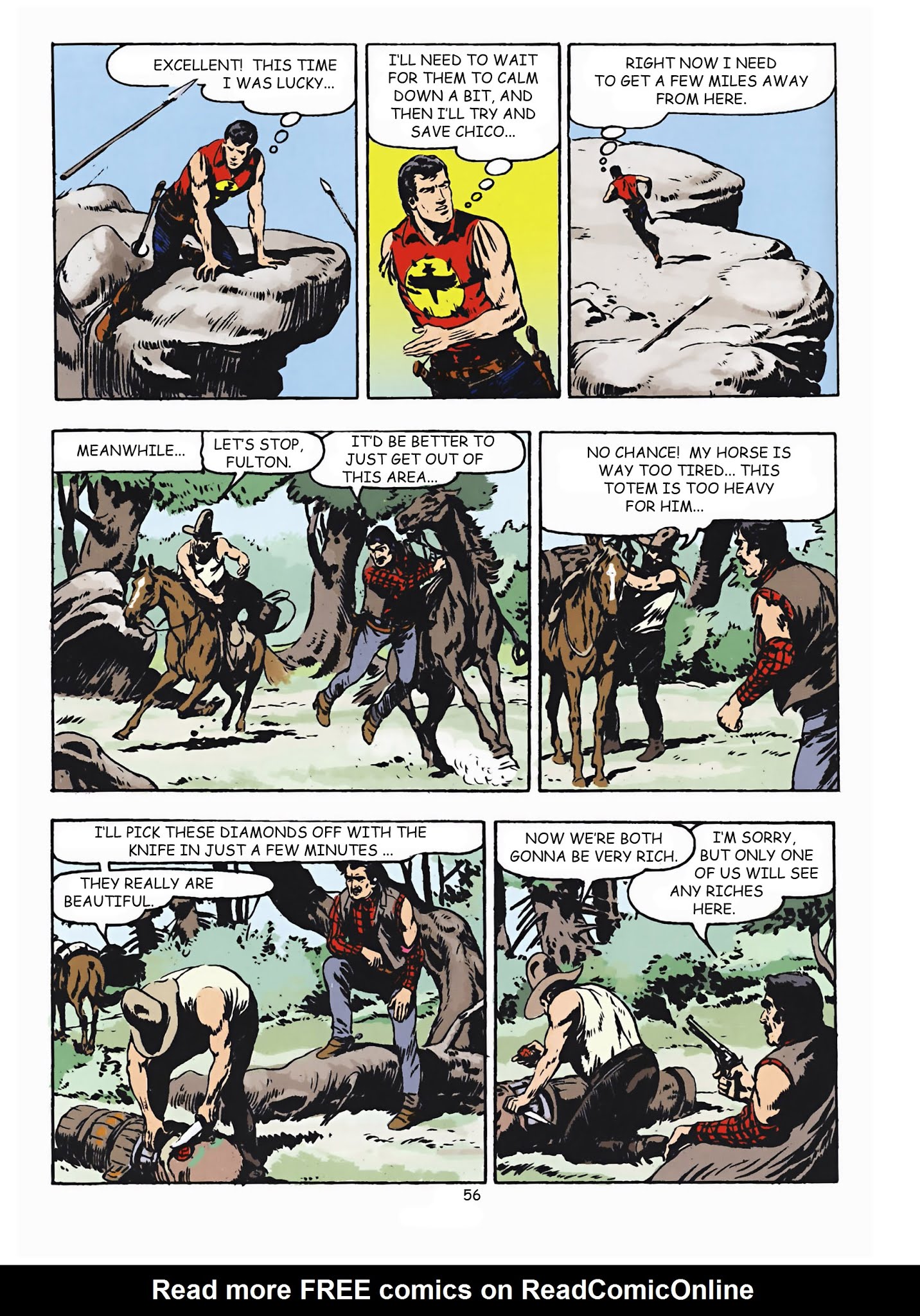 Read online Zenith gigante - Zagor gigante comic -  Issue #2 - 57