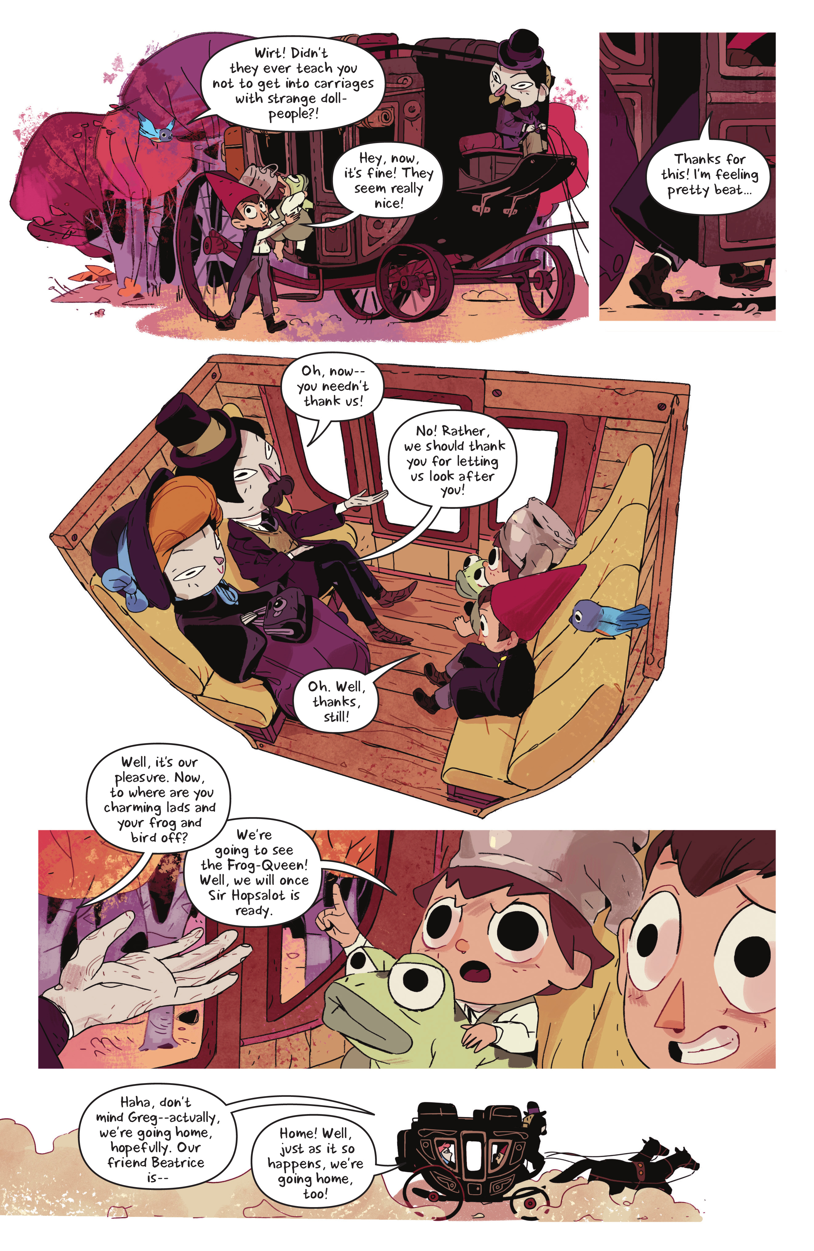Read online Over the Garden Wall: Hollow Town comic -  Issue # TPB - 13