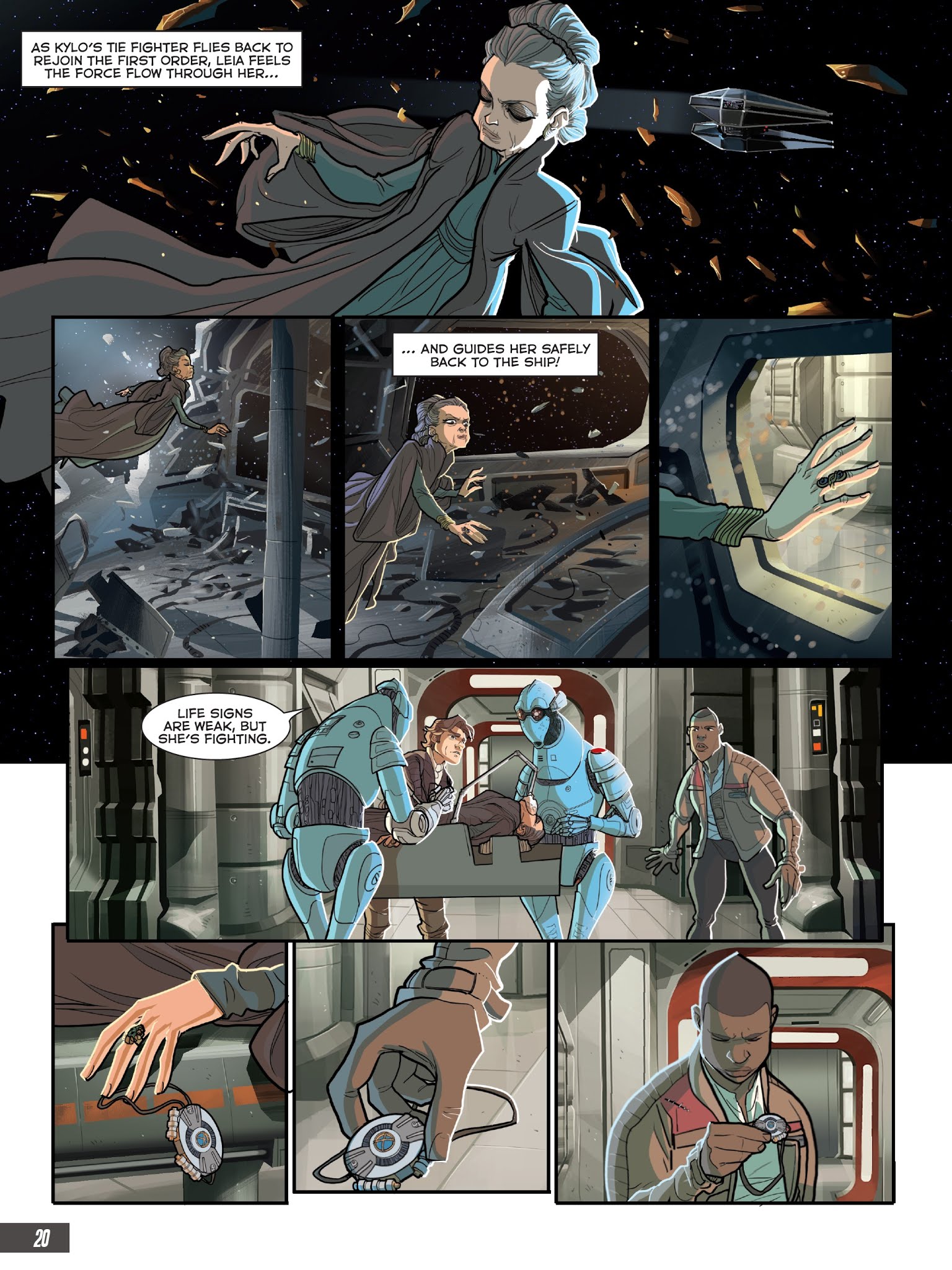 Read online Star Wars: The Last Jedi Graphic Novel Adaptation comic -  Issue # TPB - 22