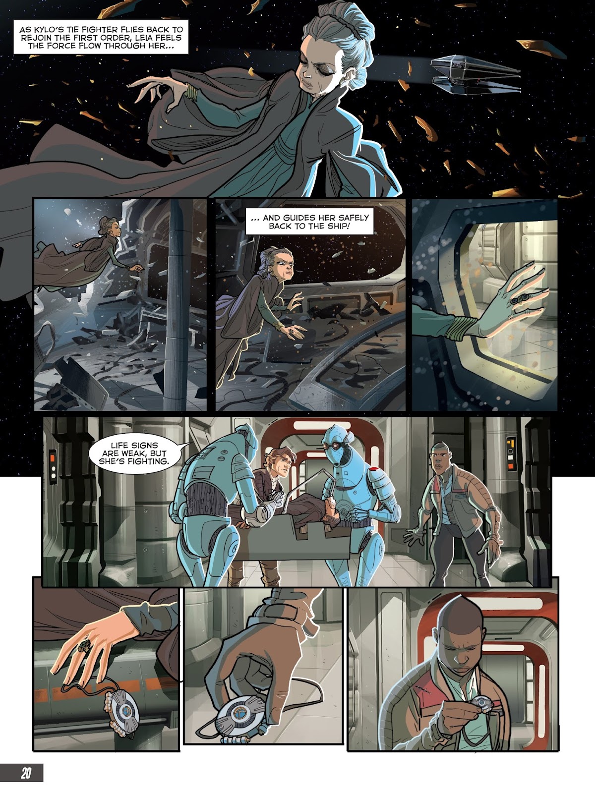 Star Wars: The Last Jedi Graphic Novel Adaptation issue TPB - Page 22