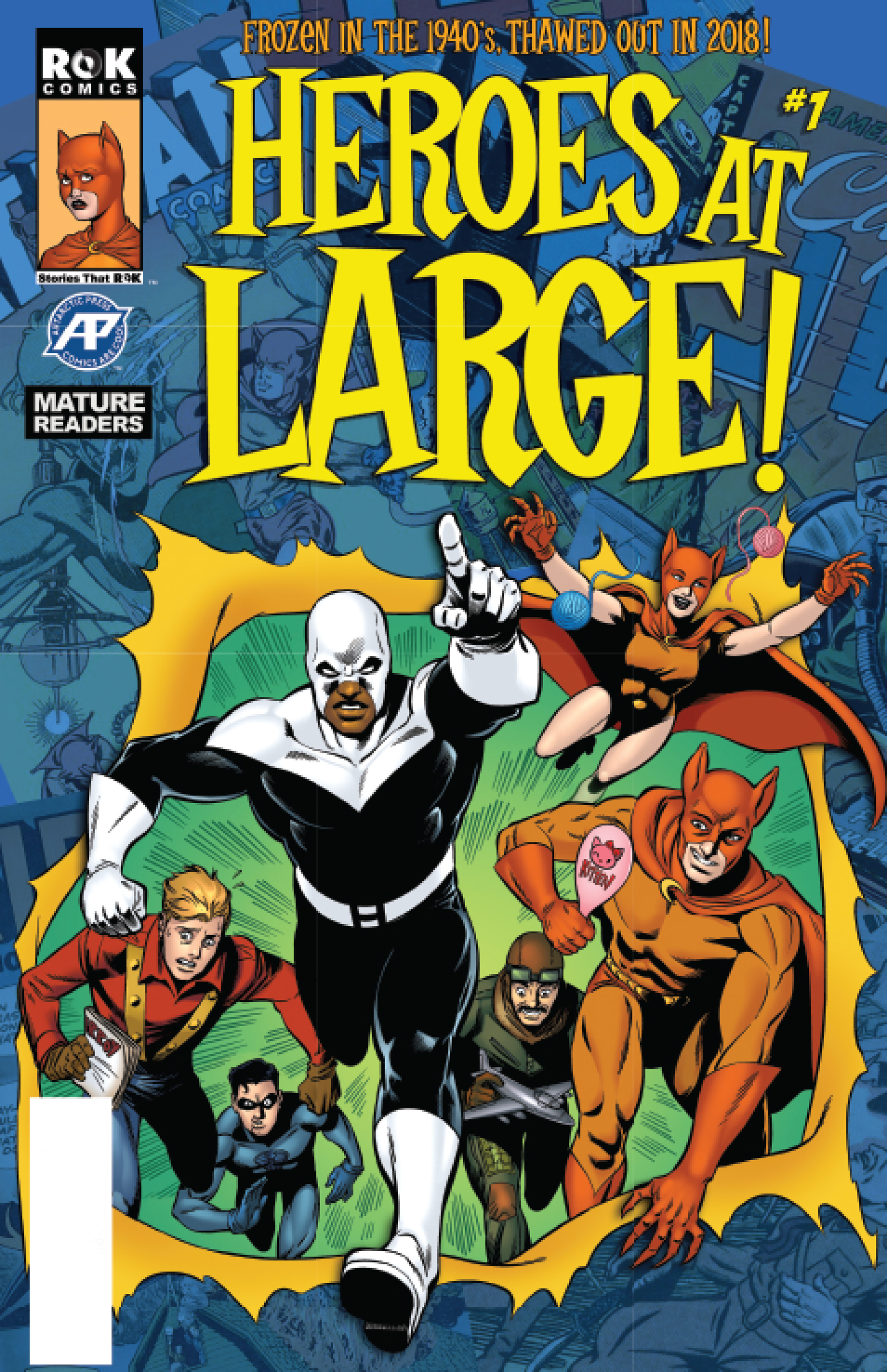 Read online Heroes At Large! comic -  Issue #1 - 1
