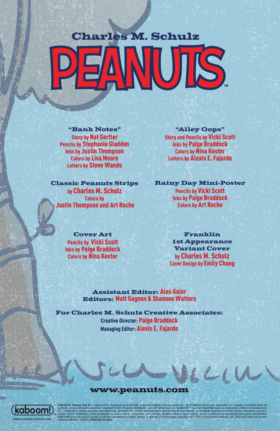 Read online Peanuts (2012) comic -  Issue #7 - 2