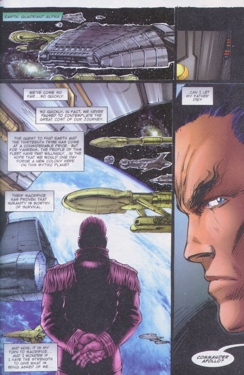 Read online Battlestar Galactica (1995) comic -  Issue #3 - 3
