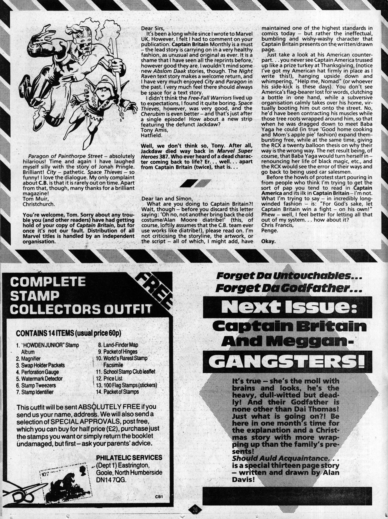 Read online Captain Britain (1985) comic -  Issue #13 - 20