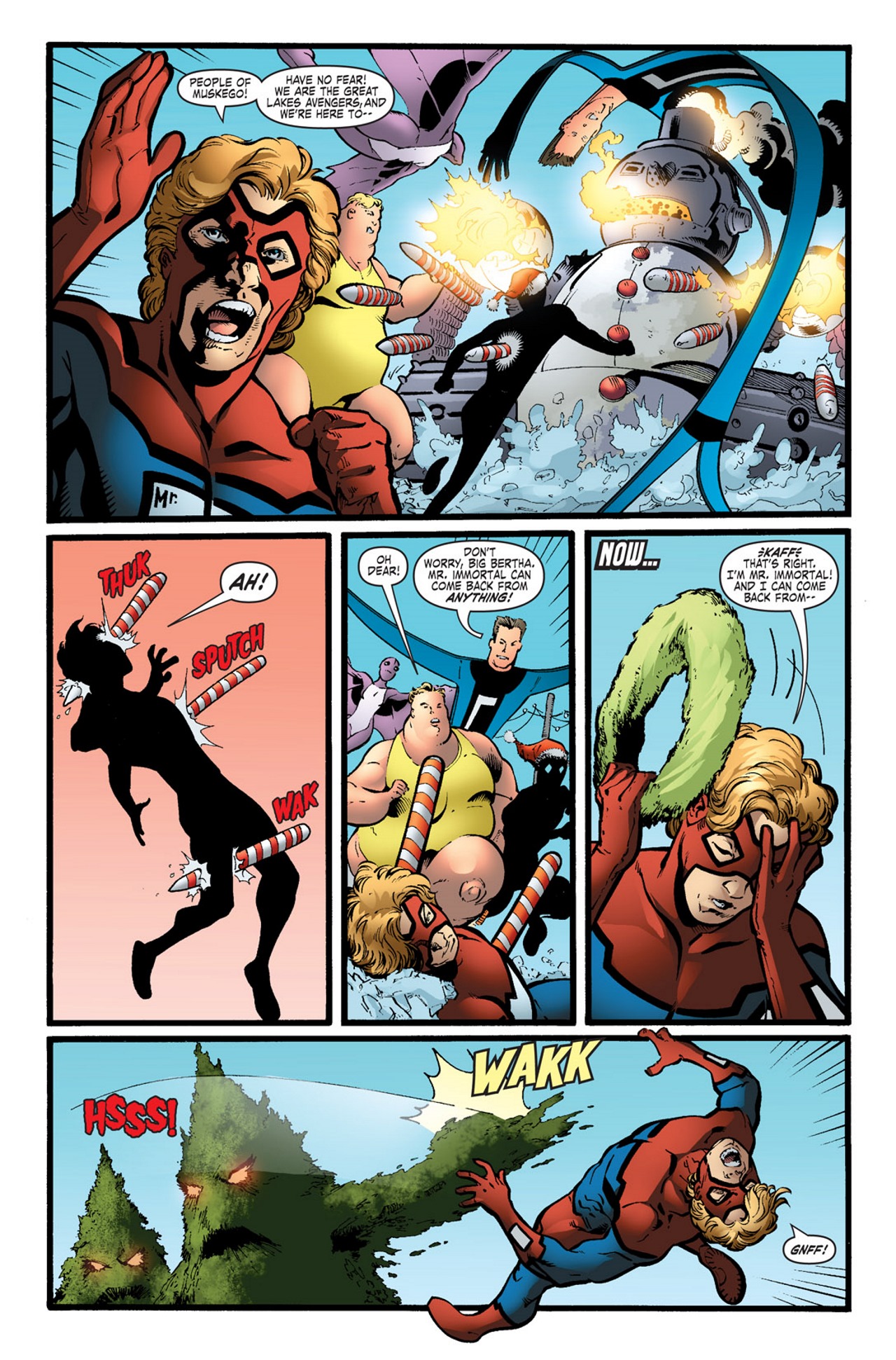 Read online Marvel Holiday Magazine 2010 comic -  Issue #2 - 17