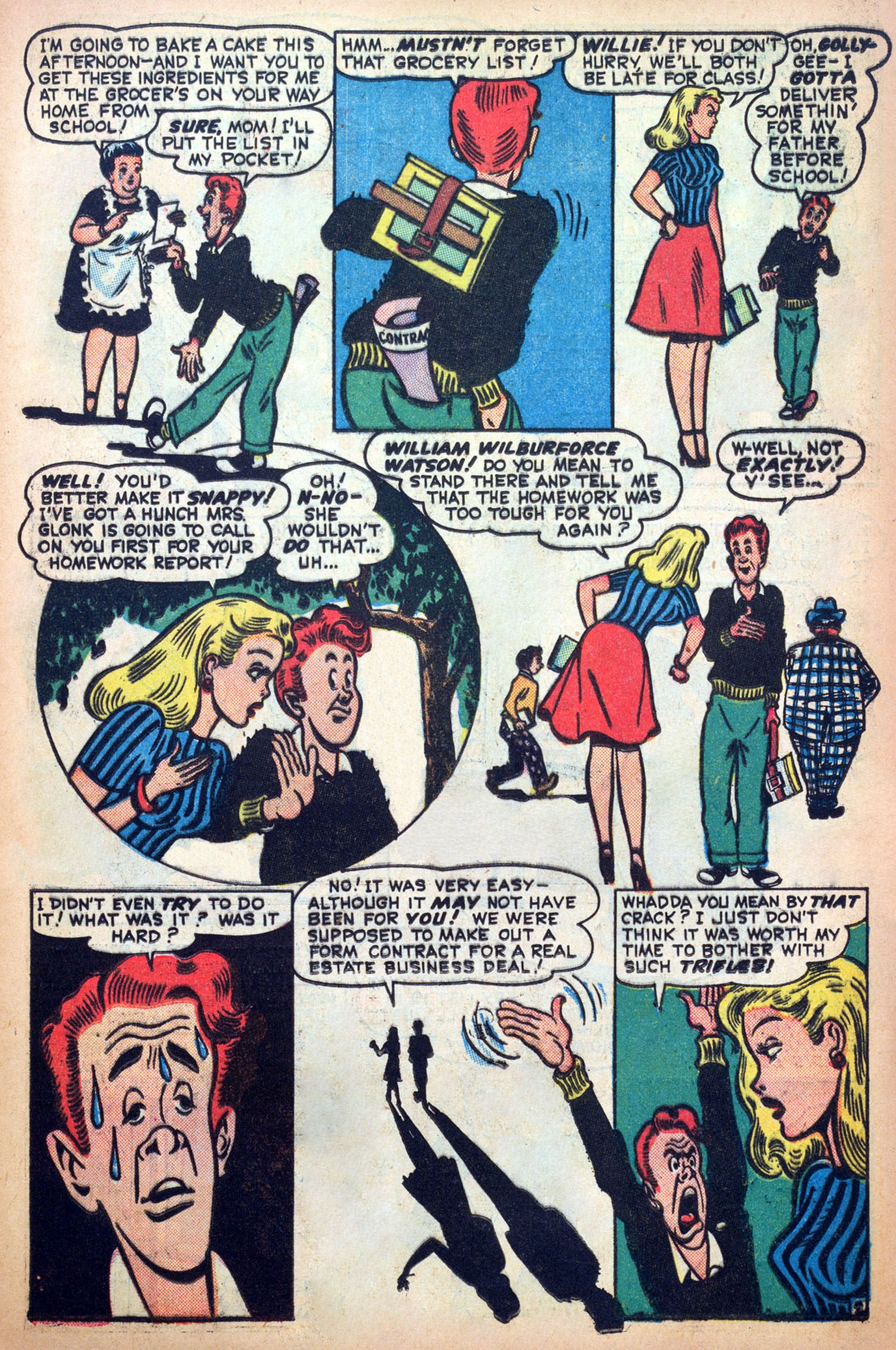 Read online Margie Comics comic -  Issue #42 - 37