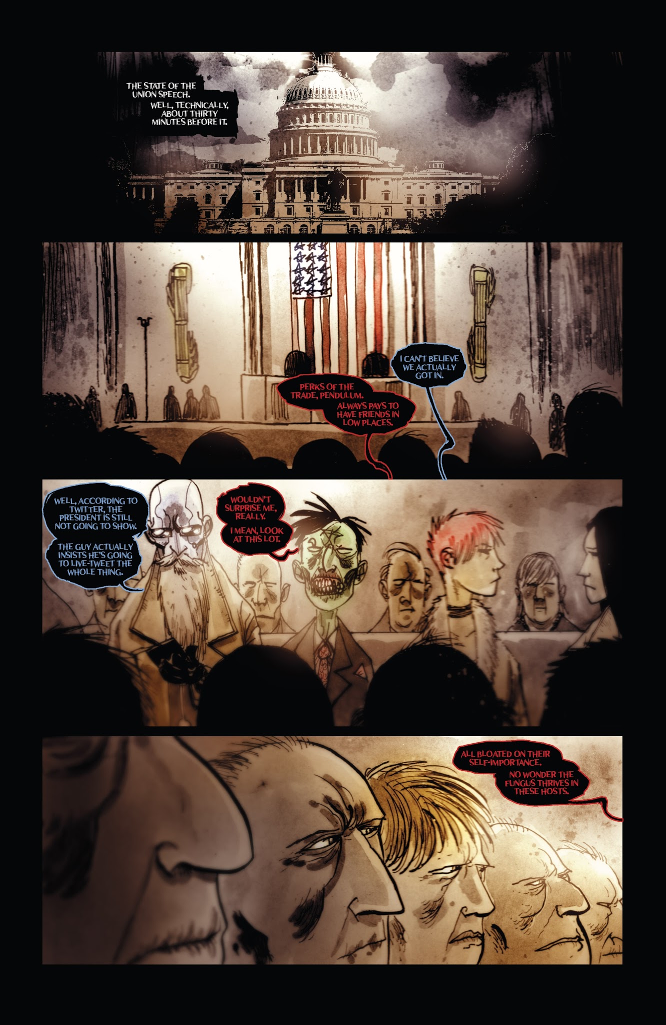 Read online Wormwood Gentleman Corpse: Mr. Wormwood Goes To Washington comic -  Issue #3 - 3