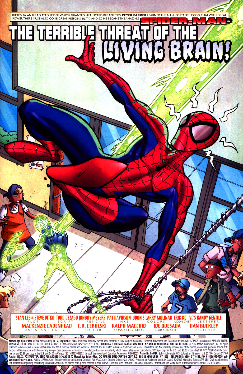 Read online Marvel Age Spider-Man comic -  Issue #7 - 2