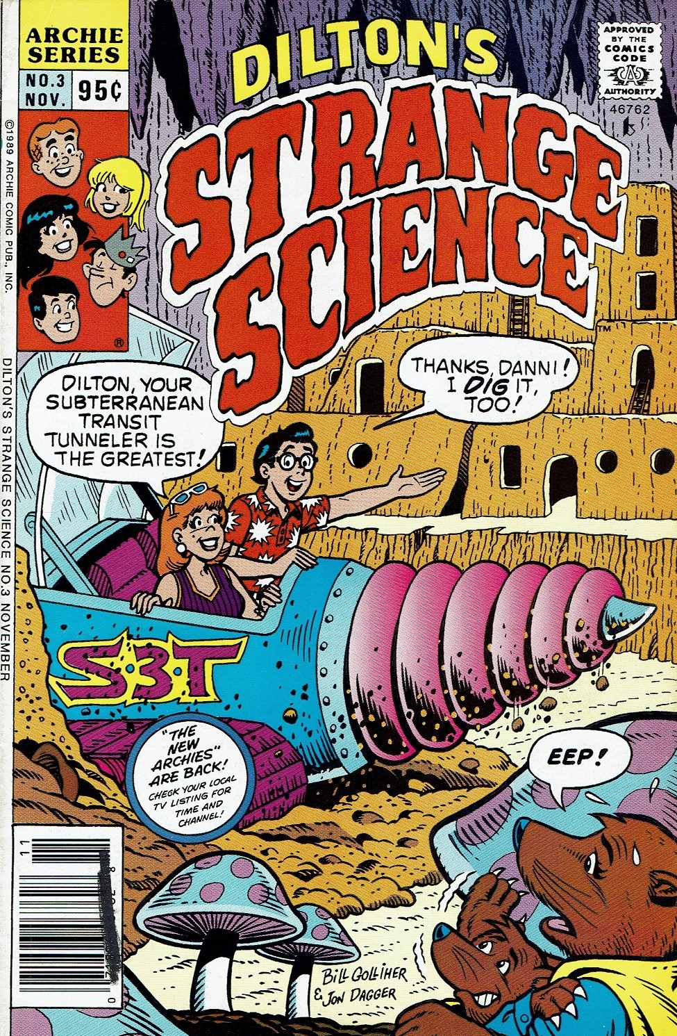 Read online Dilton's Strange Science comic -  Issue #3 - 1