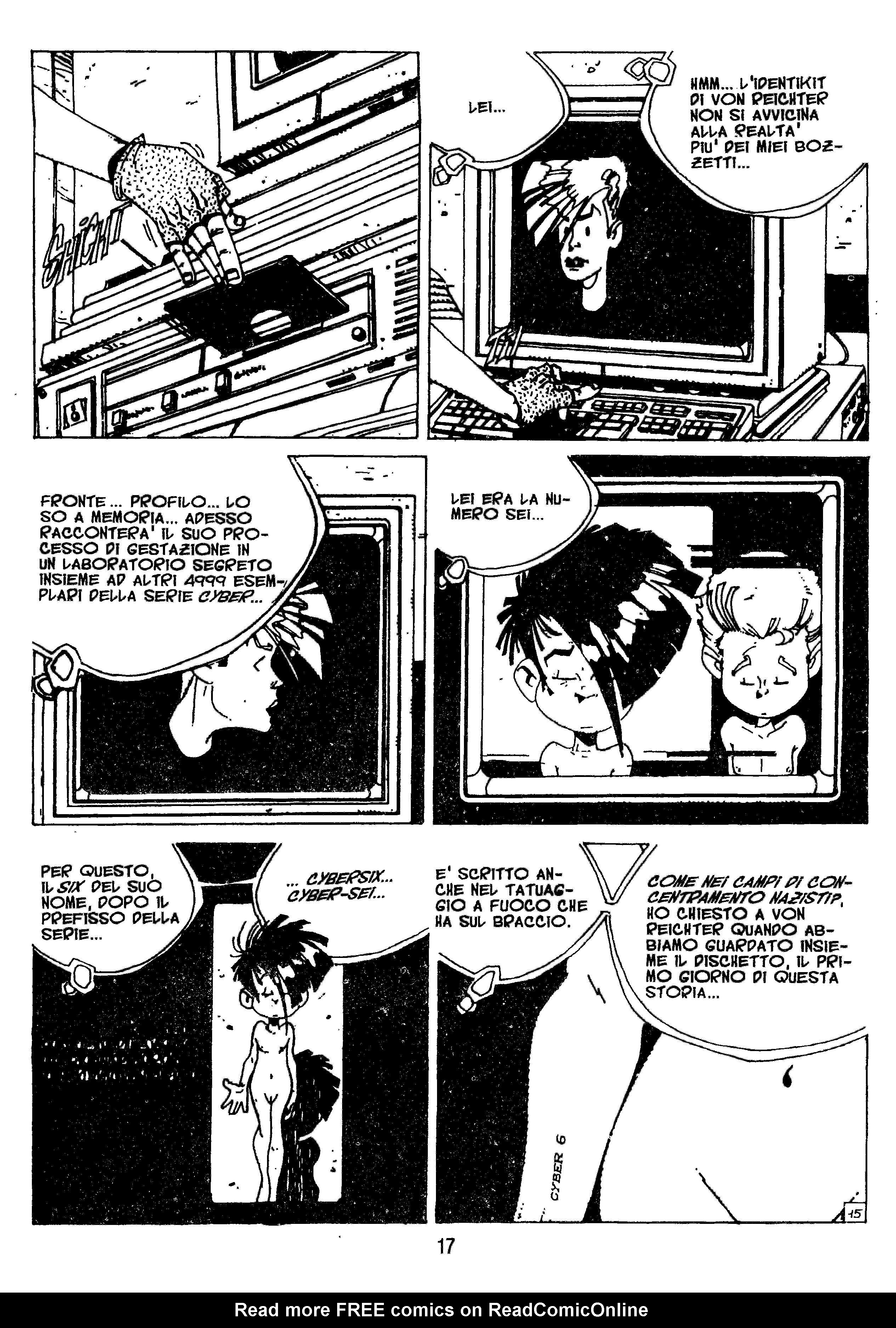 Read online Cybersix comic -  Issue #1 - 17