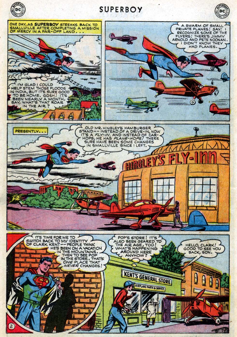 Read online Superboy (1949) comic -  Issue #24 - 13
