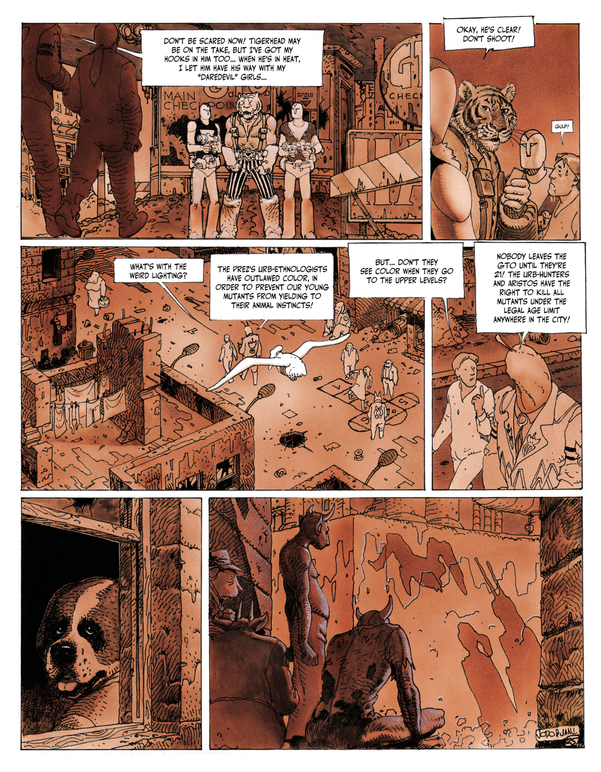 Read online Before the Incal comic -  Issue #1 - 28