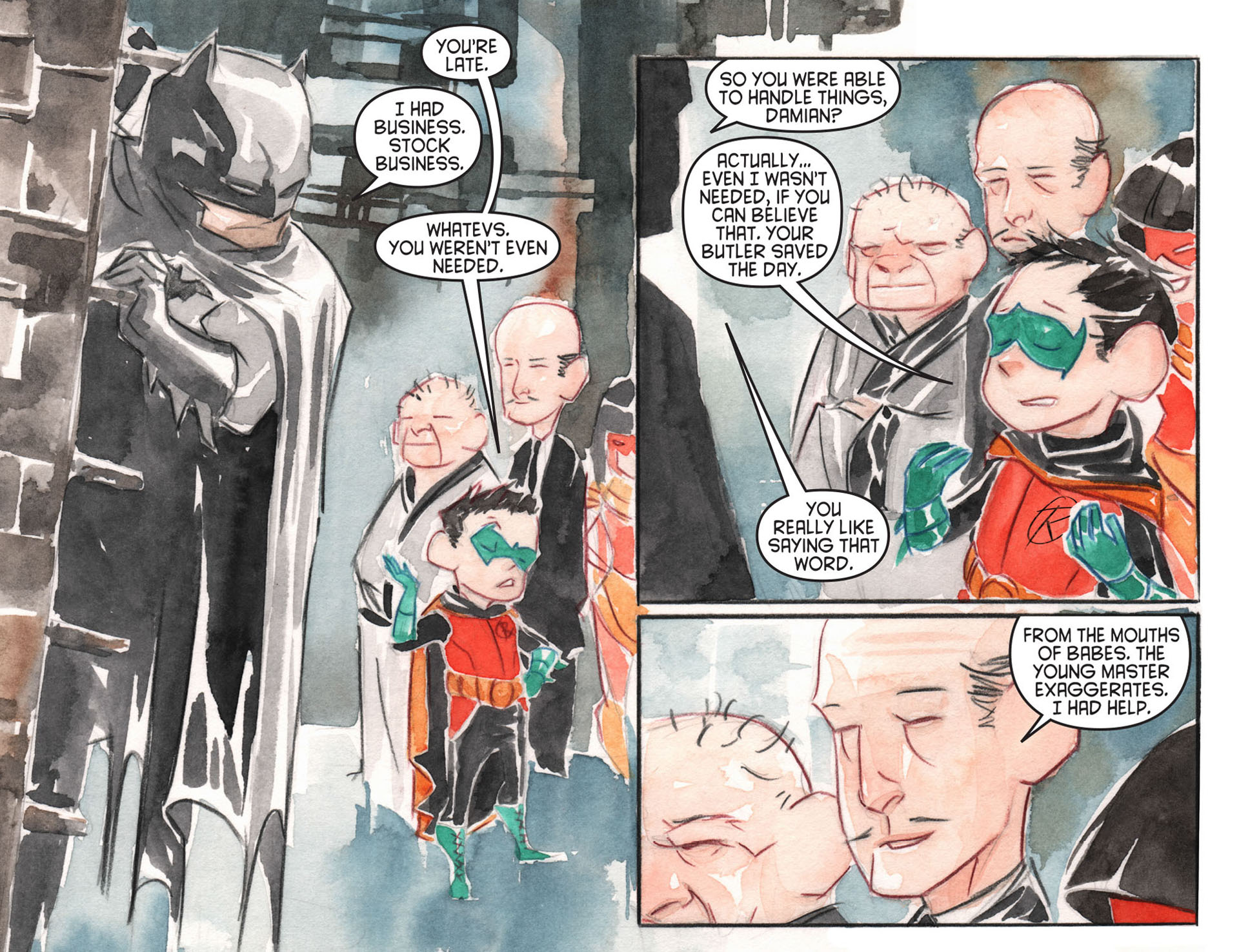 Read online Batman: Li'l Gotham (2012) comic -  Issue #6 - 21