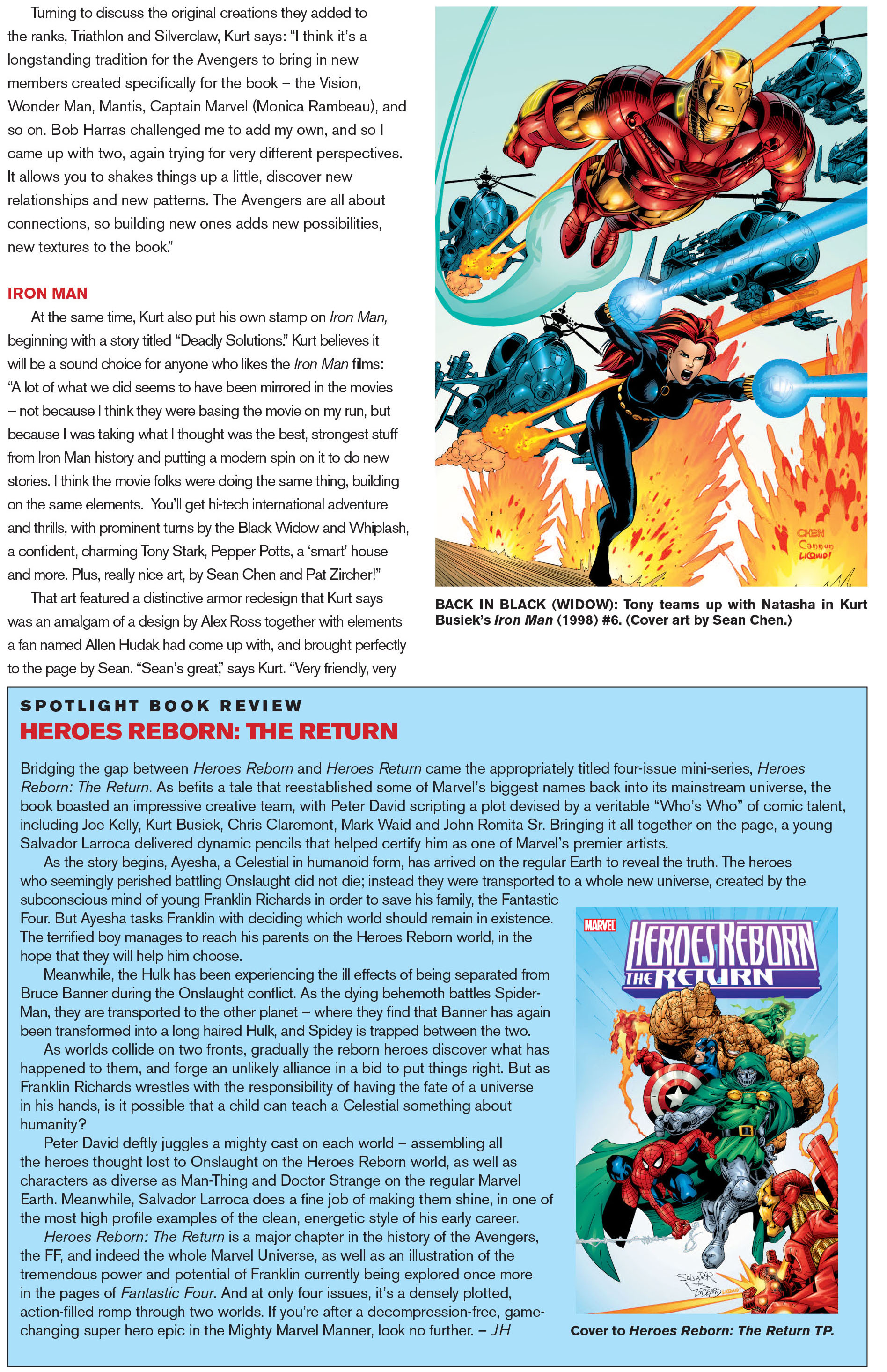 Read online Avengers: Spotlight comic -  Issue # Full - 45
