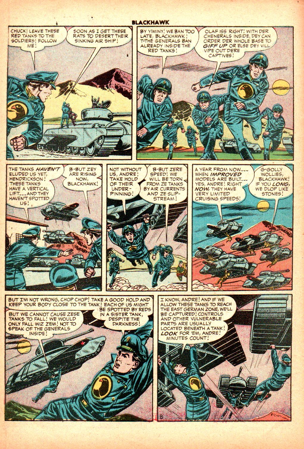 Read online Blackhawk (1957) comic -  Issue #106 - 10