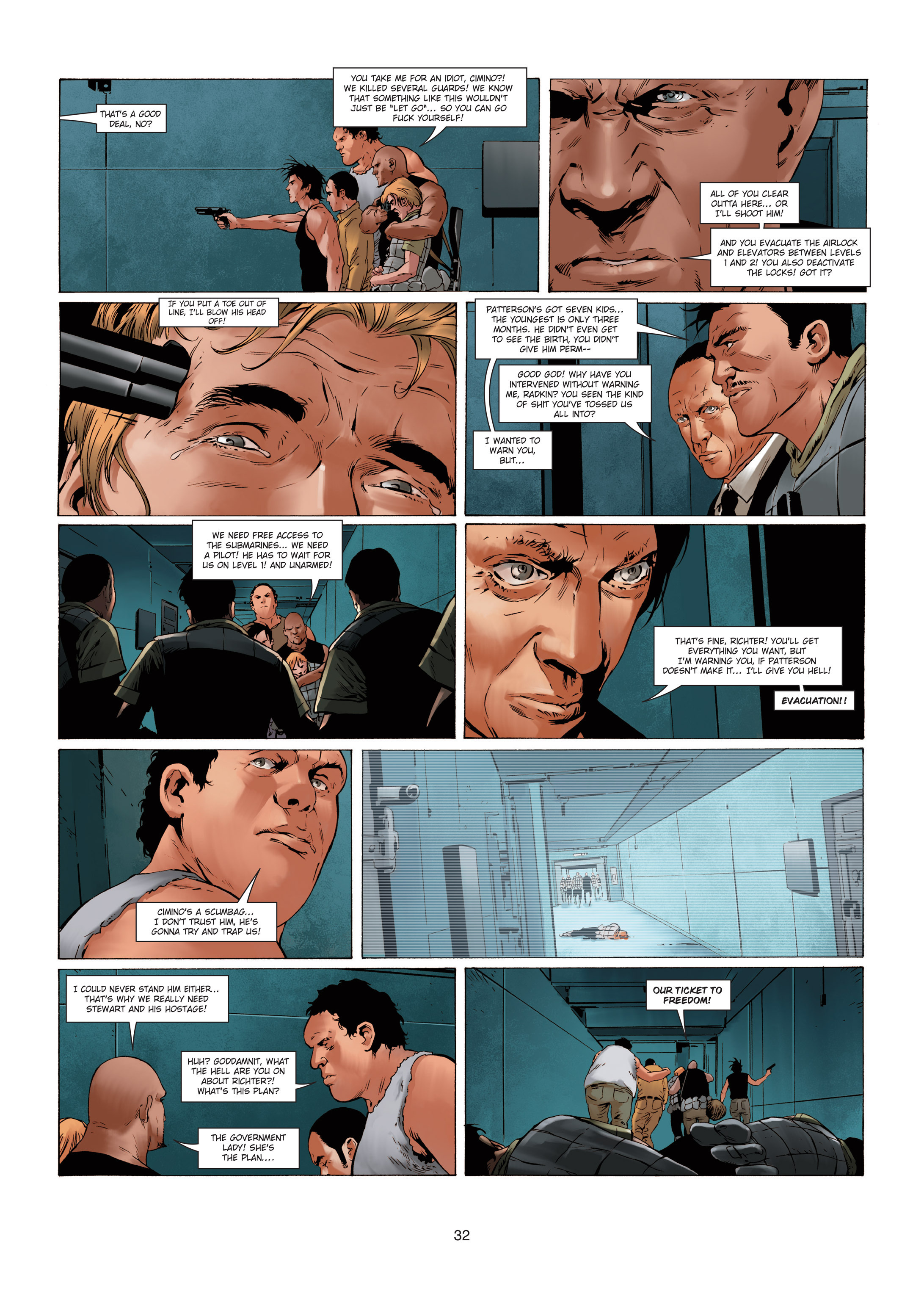 Read online Deepwater Prison comic -  Issue #3 - 32