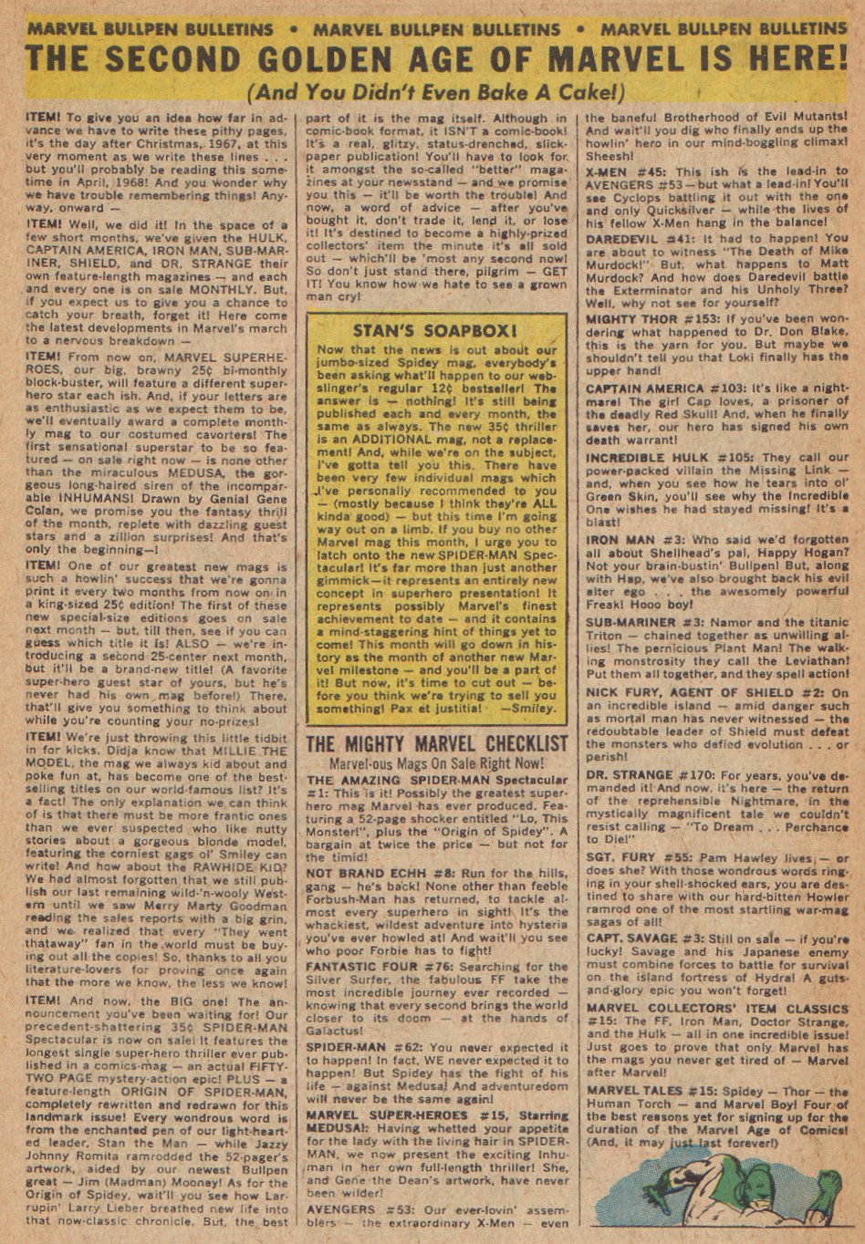 Read online Captain Marvel (1968) comic -  Issue #3 - 22