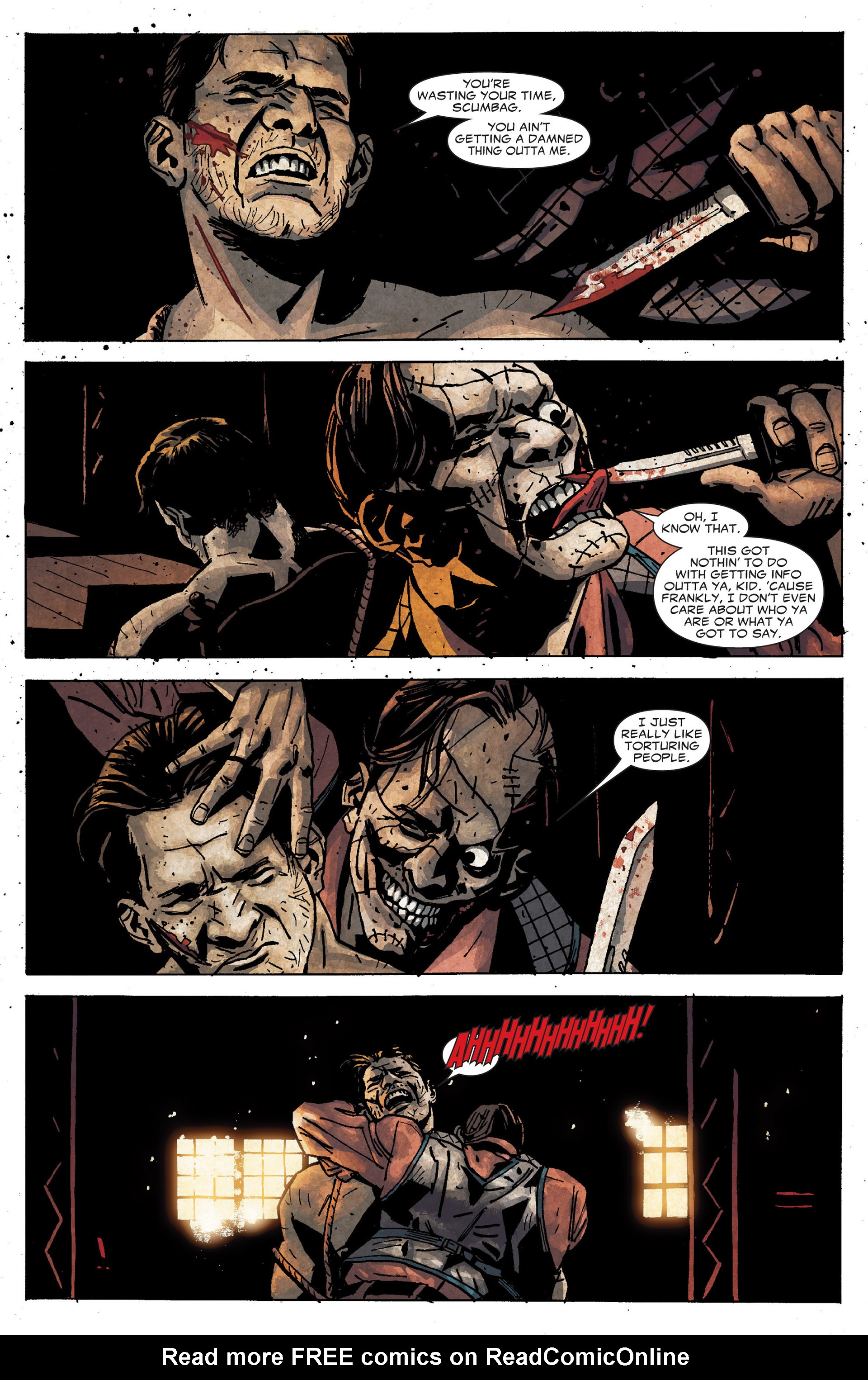 Read online Punisher Noir comic -  Issue #3 - 19