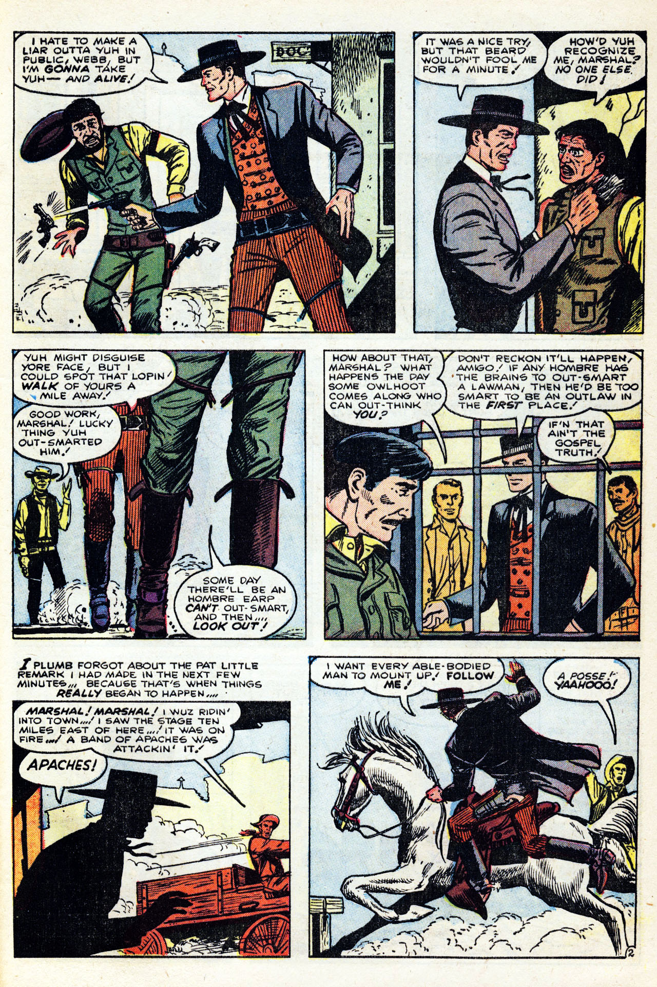 Read online Gunsmoke Western comic -  Issue #46 - 29