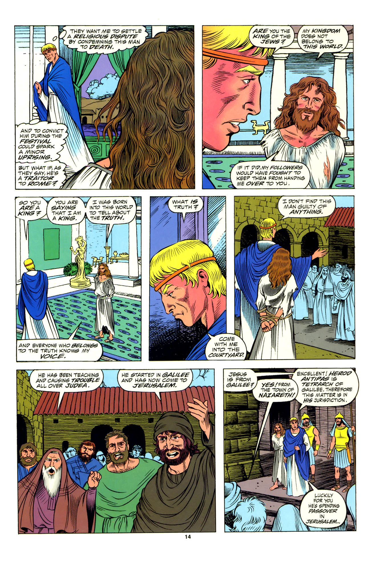 Read online The Life of Christ: The Easter Story comic -  Issue # Full - 16