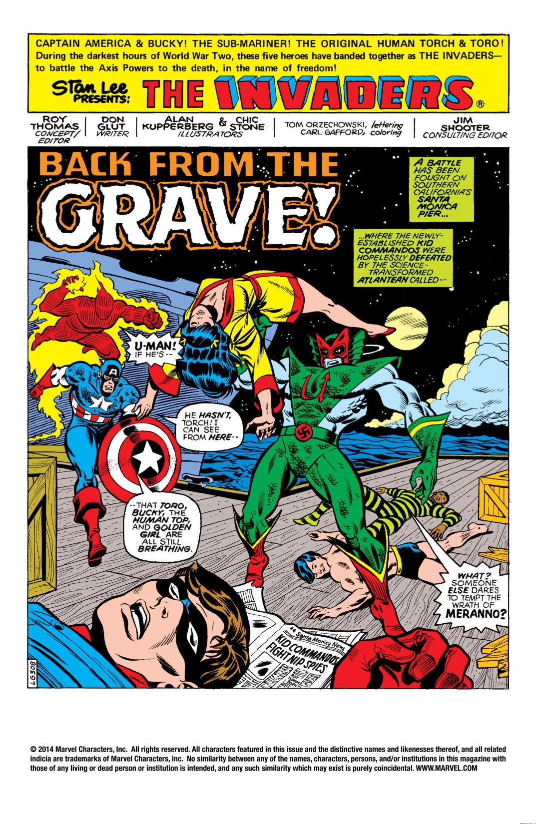 Read online The Invaders Classic comic -  Issue # TPB 2 (Part 3) - 74