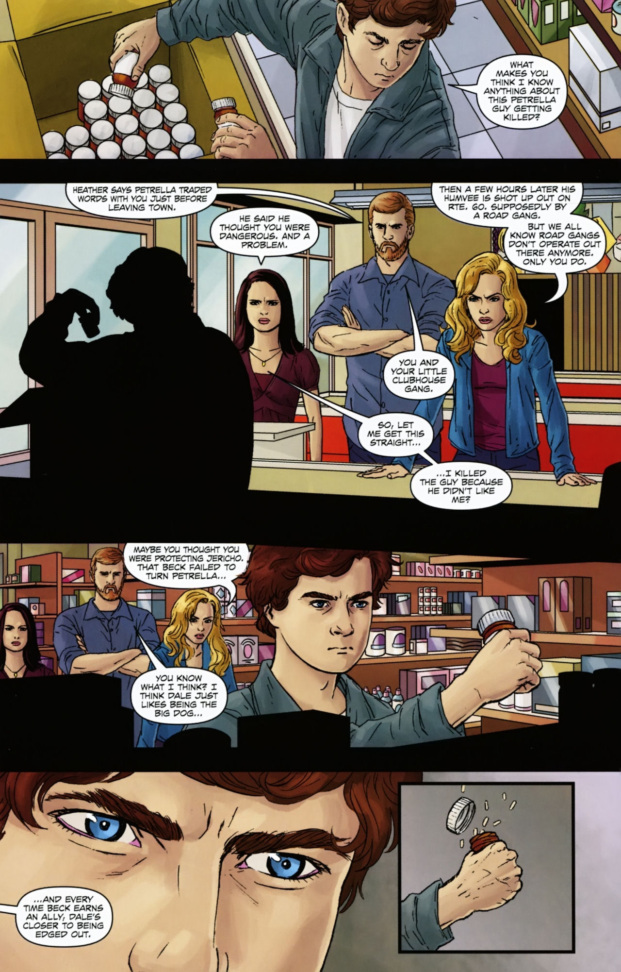 Read online Jericho comic -  Issue #5 - 15