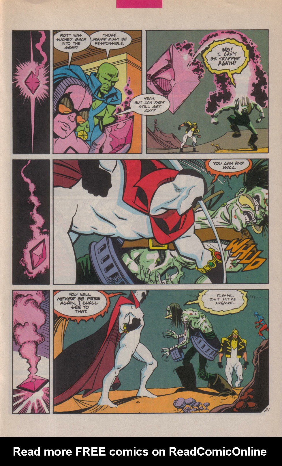 Read online Justice League America comic -  Issue #77 - 22