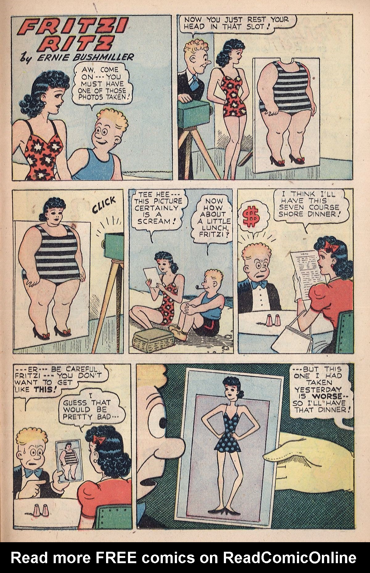 Read online Fritzi Ritz (1953) comic -  Issue #5 - 25