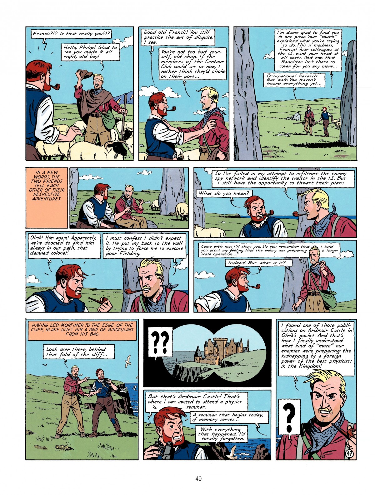 Read online Blake & Mortimer comic -  Issue #4 - 51