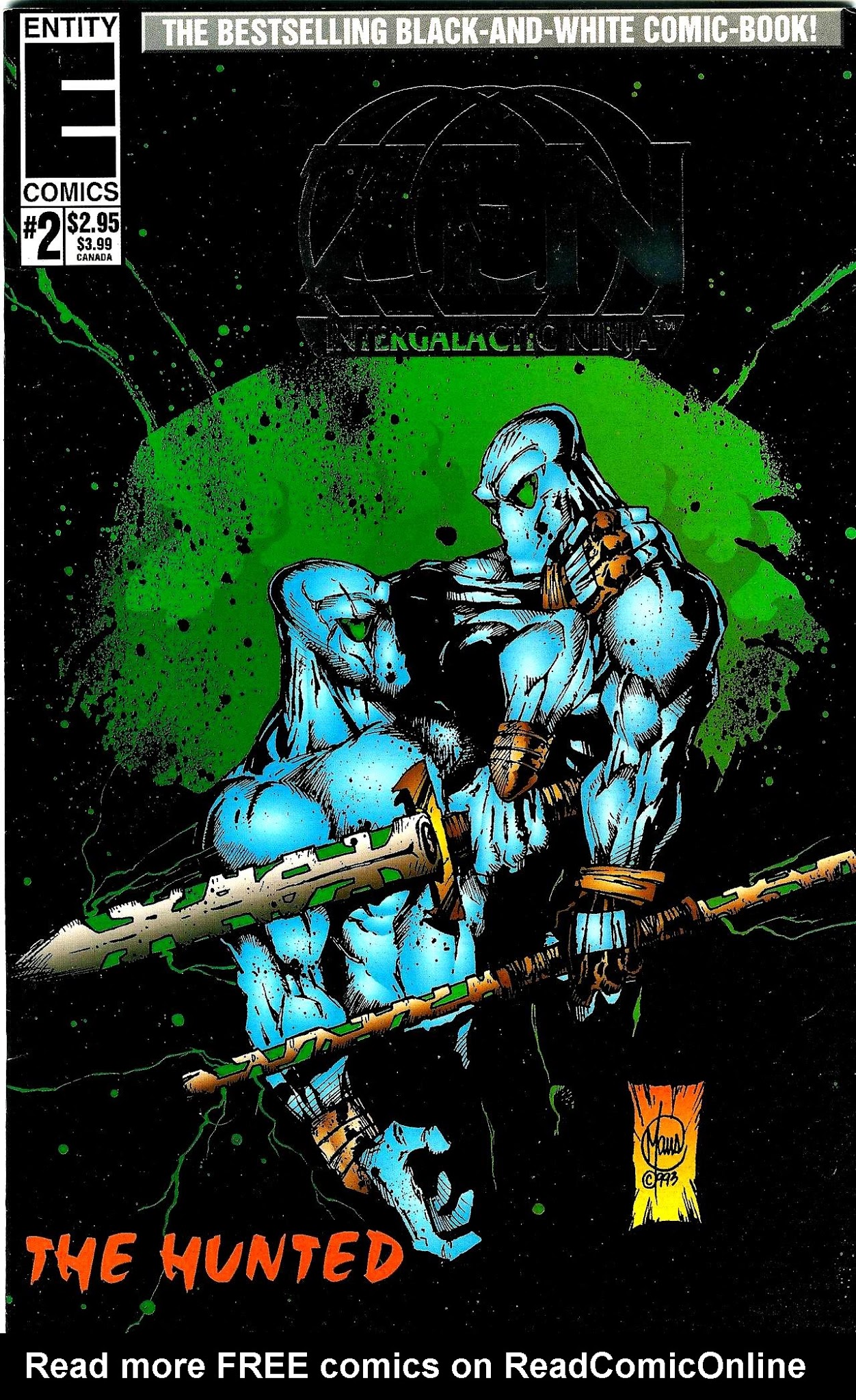 Read online Zen Intergalactic Ninja : The Hunted comic -  Issue #2 - 1