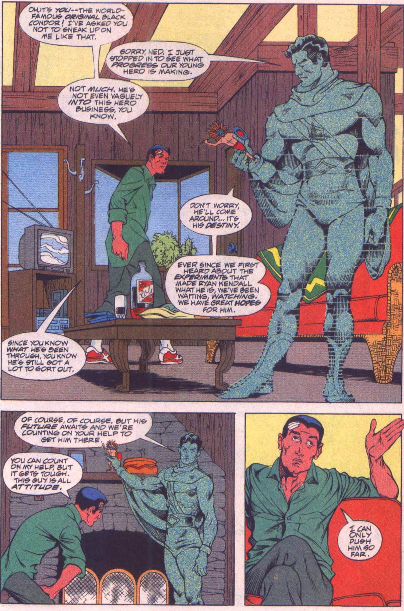Read online Black Condor comic -  Issue #4 - 7