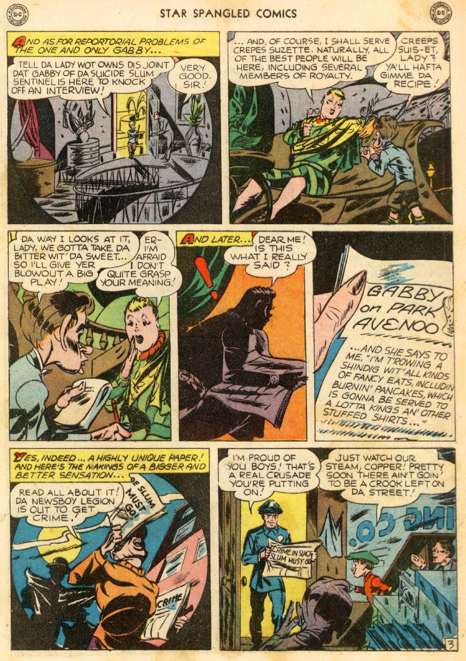 Read online Star Spangled Comics comic -  Issue #42 - 5