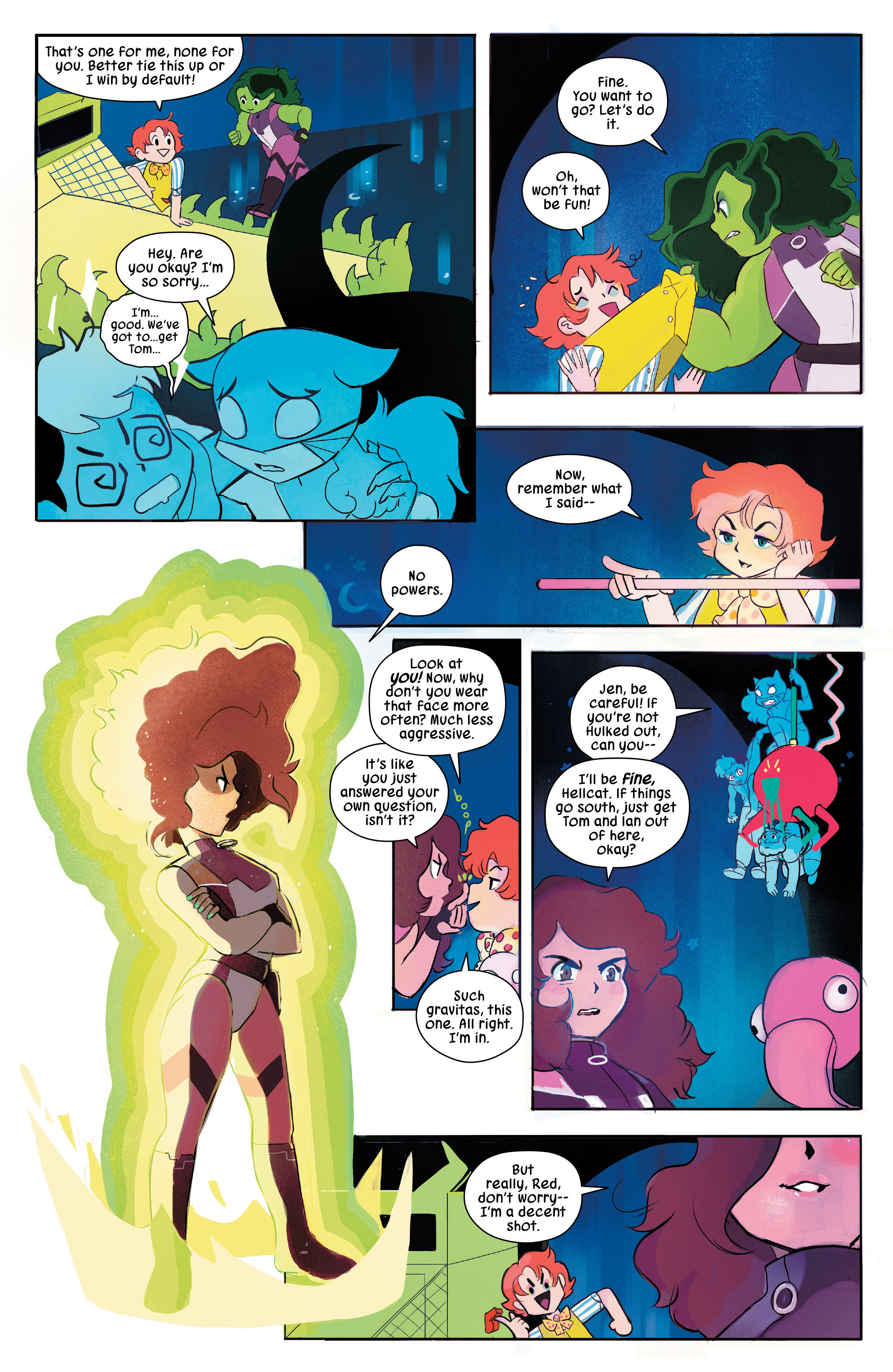 Read online Patsy Walker, A.K.A. Hellcat! comic -  Issue #6 - 15