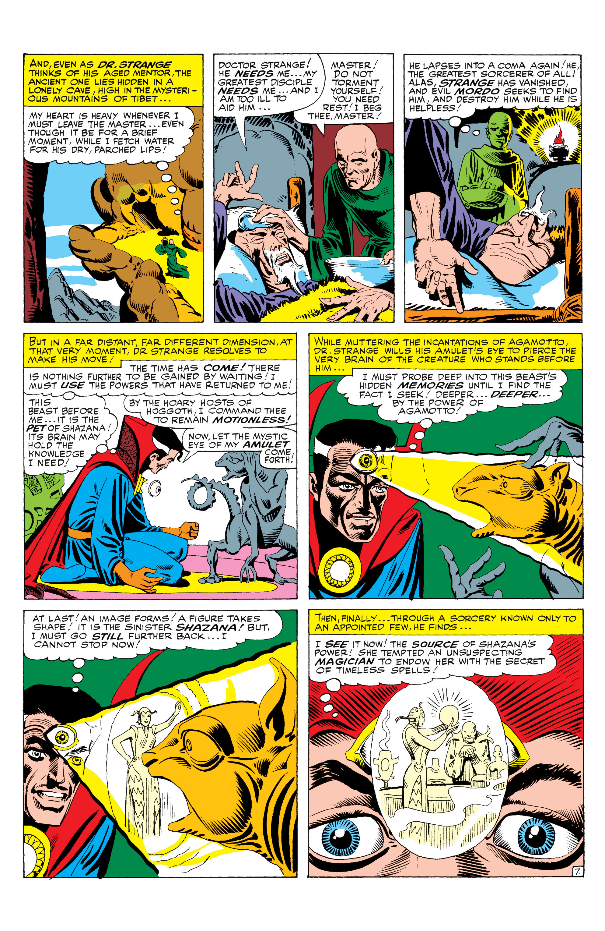 Read online Marvel Masterworks: Doctor Strange comic -  Issue # TPB 1 - 215