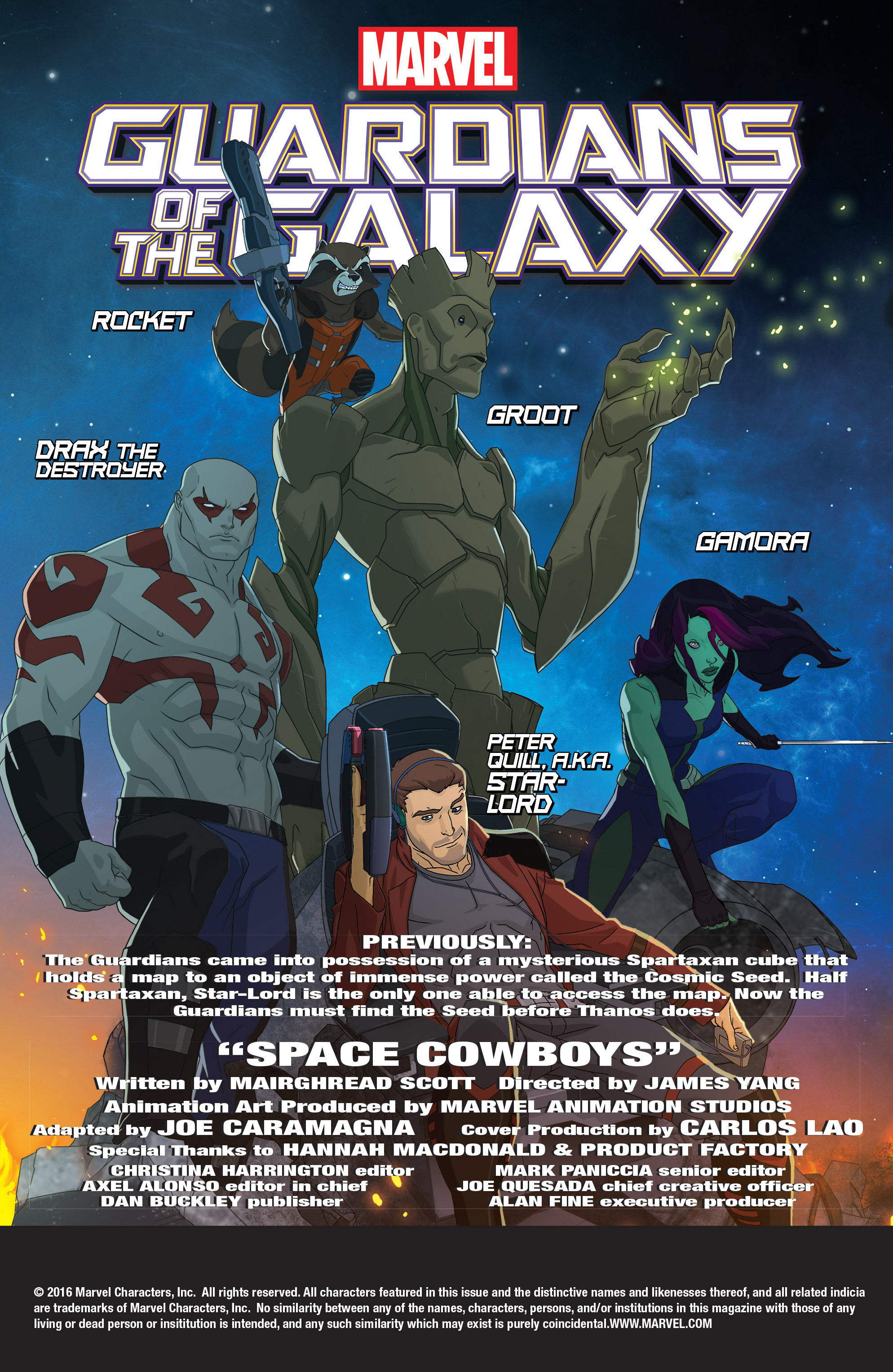 Read online Marvel Universe Guardians of the Galaxy [II] comic -  Issue #11 - 2