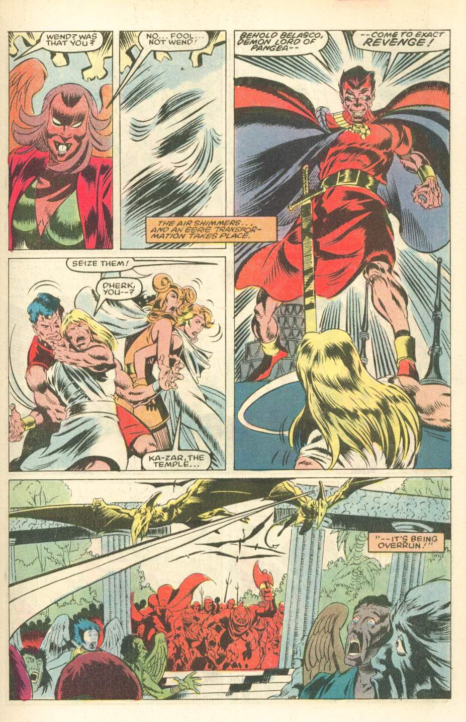 Read online Ka-Zar the Savage comic -  Issue #29 - 19