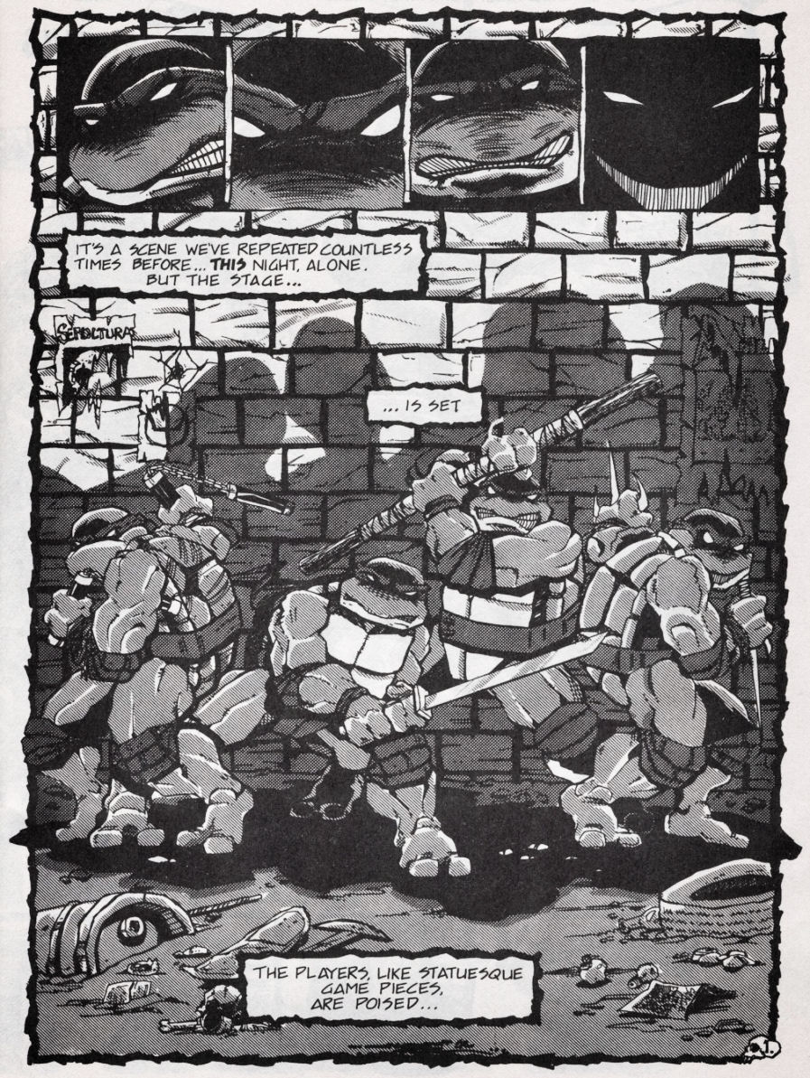 Read online Teenage Mutant Ninja Turtles (1984) comic Issue 45