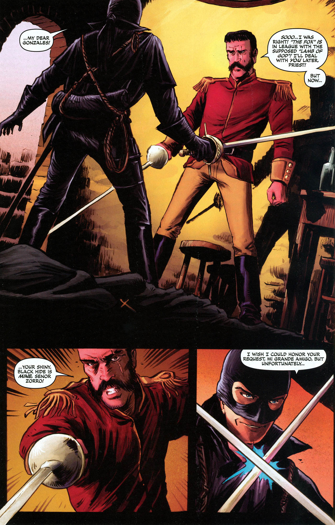 Read online Zorro (2008) comic -  Issue #8 - 14