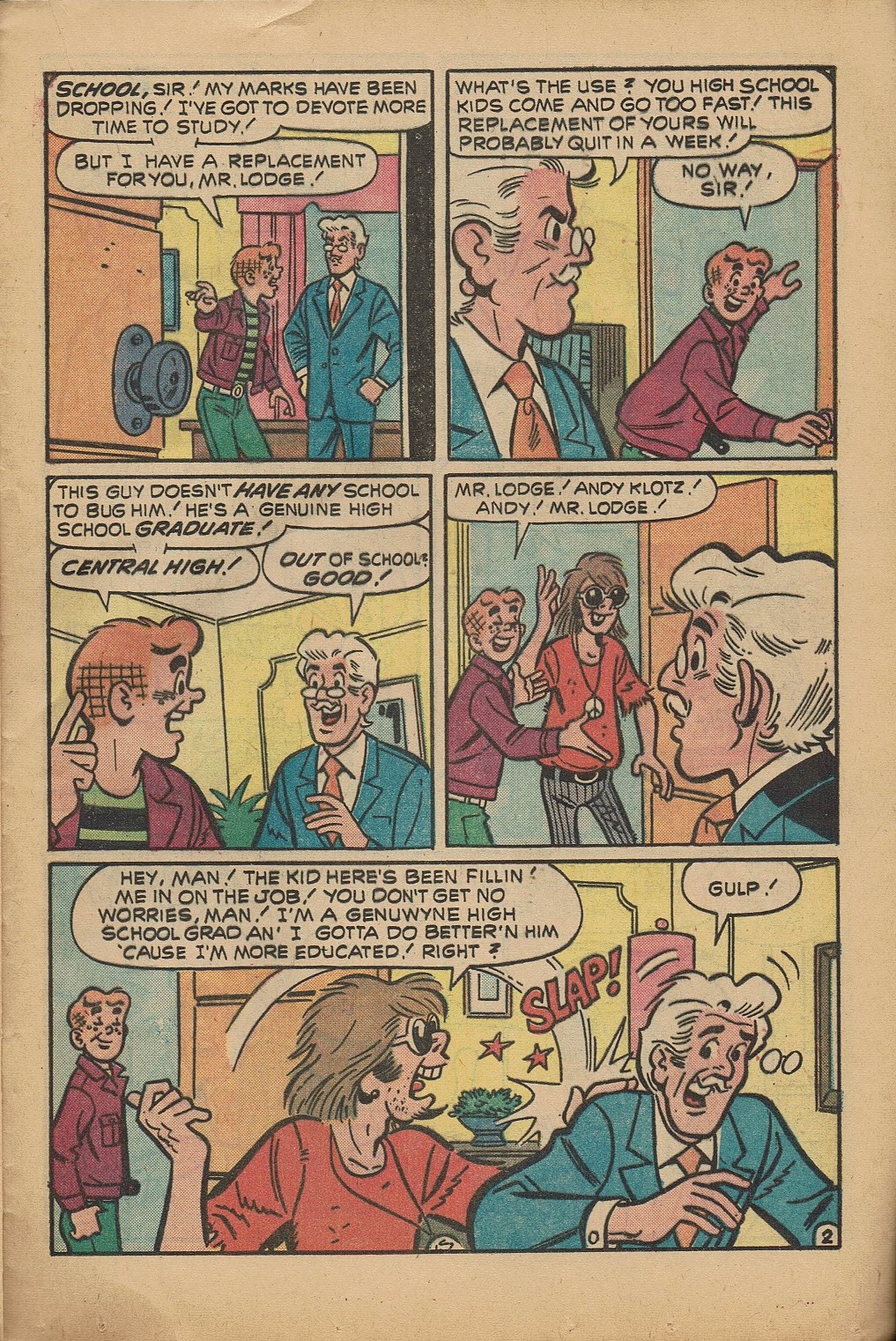 Read online Archie at Riverdale High (1972) comic -  Issue #5 - 21