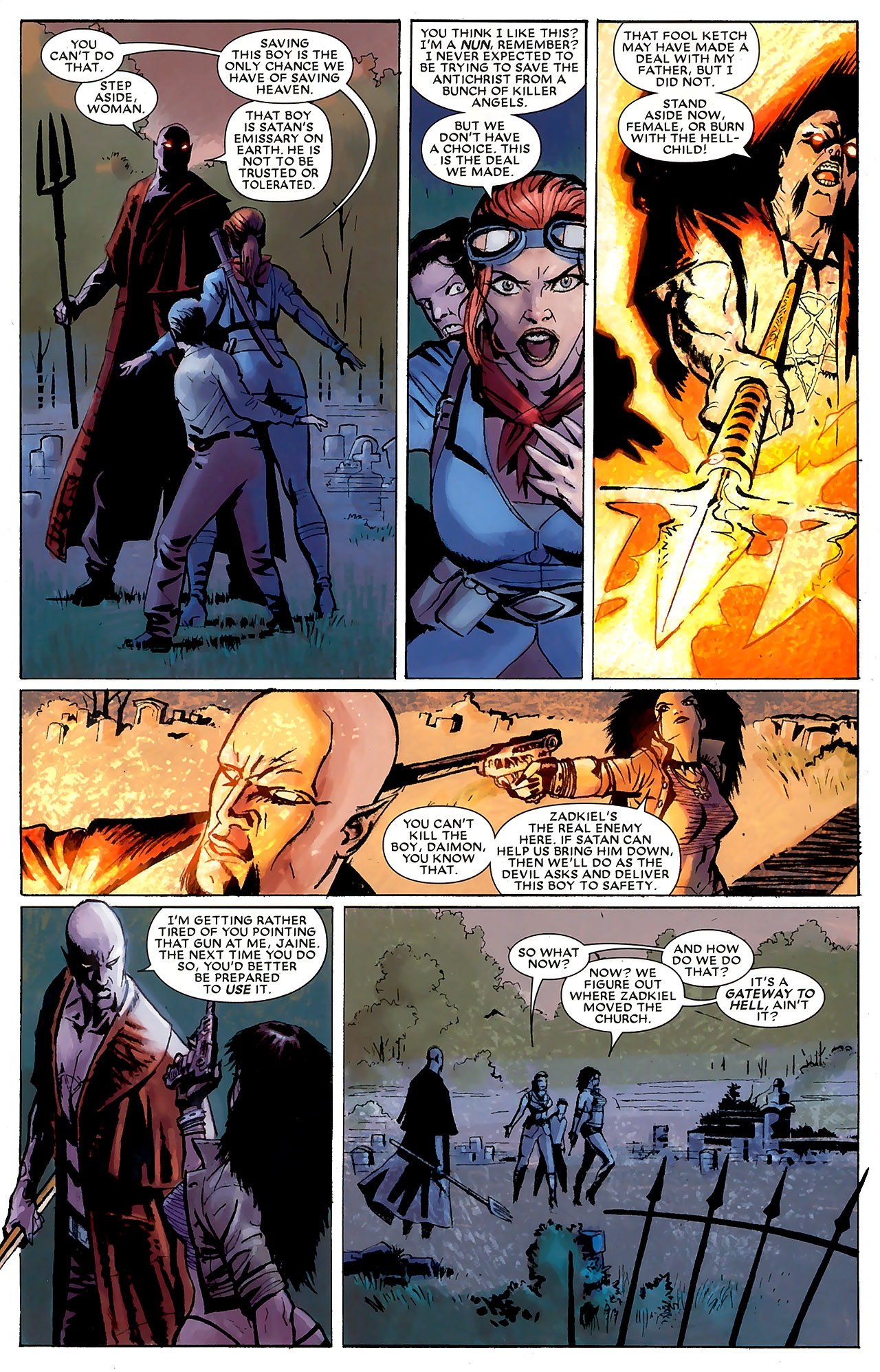 Read online Ghost Riders: Heaven's on Fire comic -  Issue #4 - 7